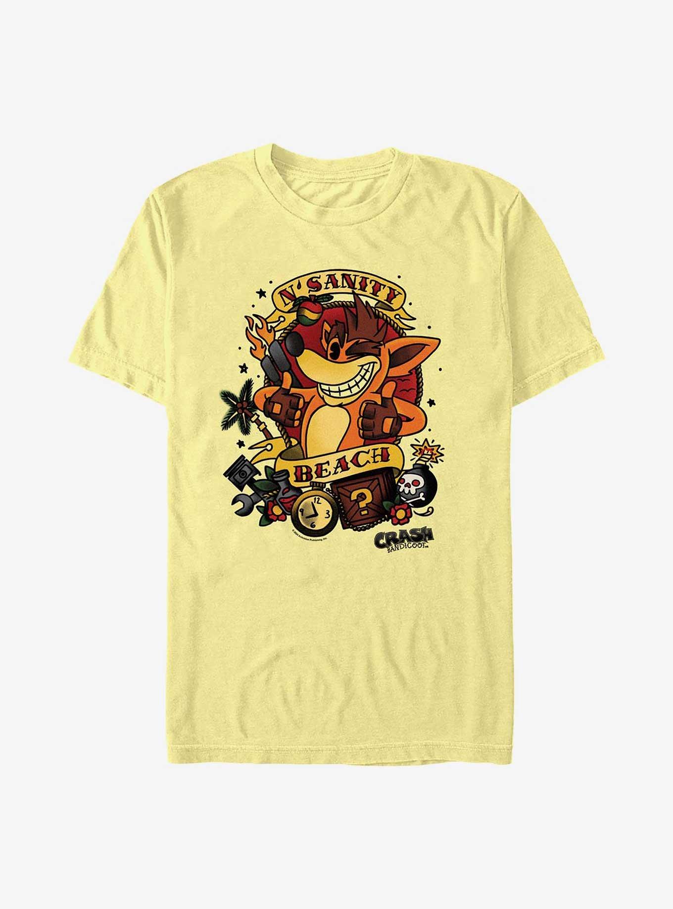 Crash Bandicoot N'Sanity Beach T-Shirt, , hi-res