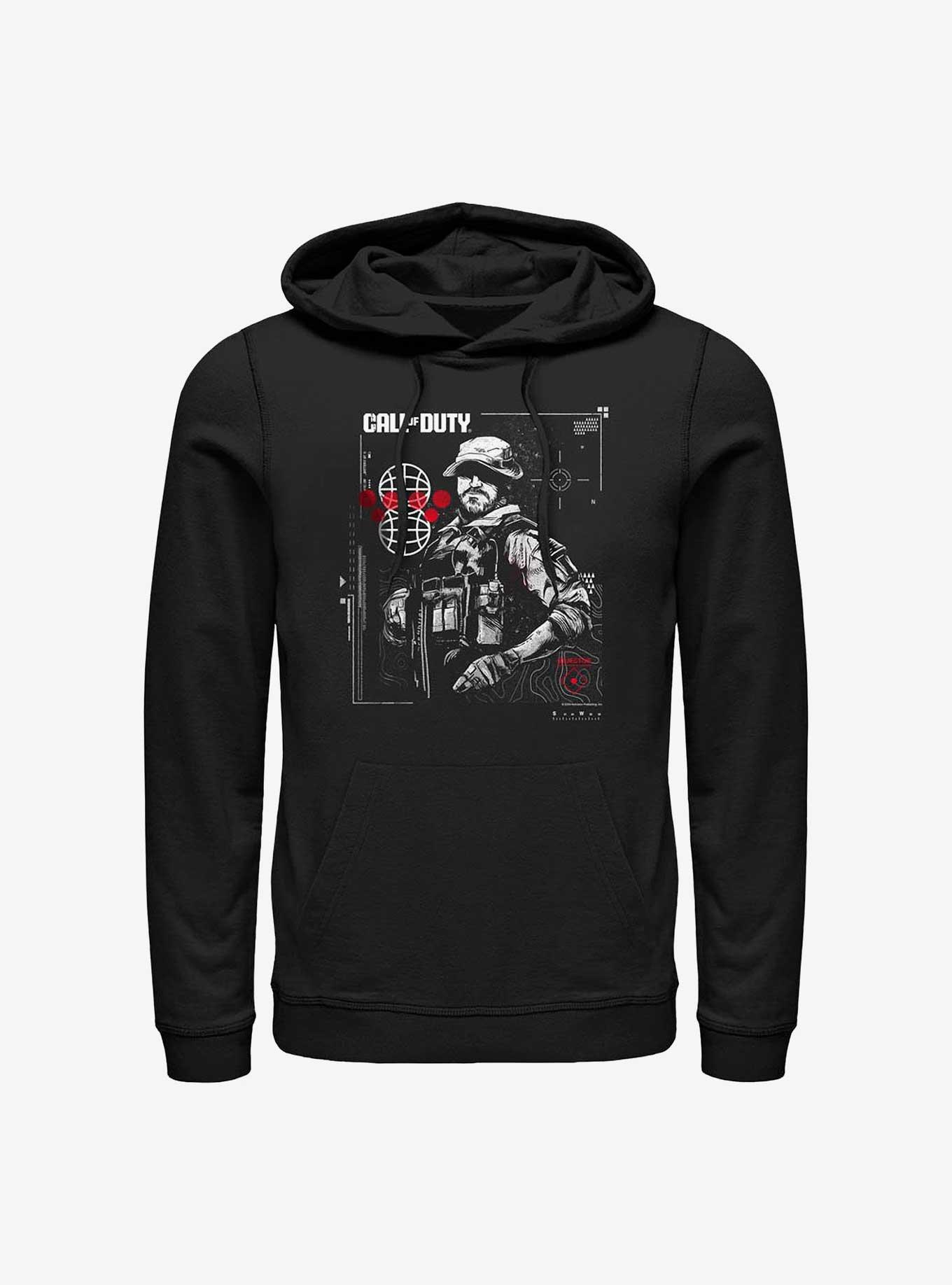 Call of Duty Streetwear Schematic Hoodie, BLACK, hi-res