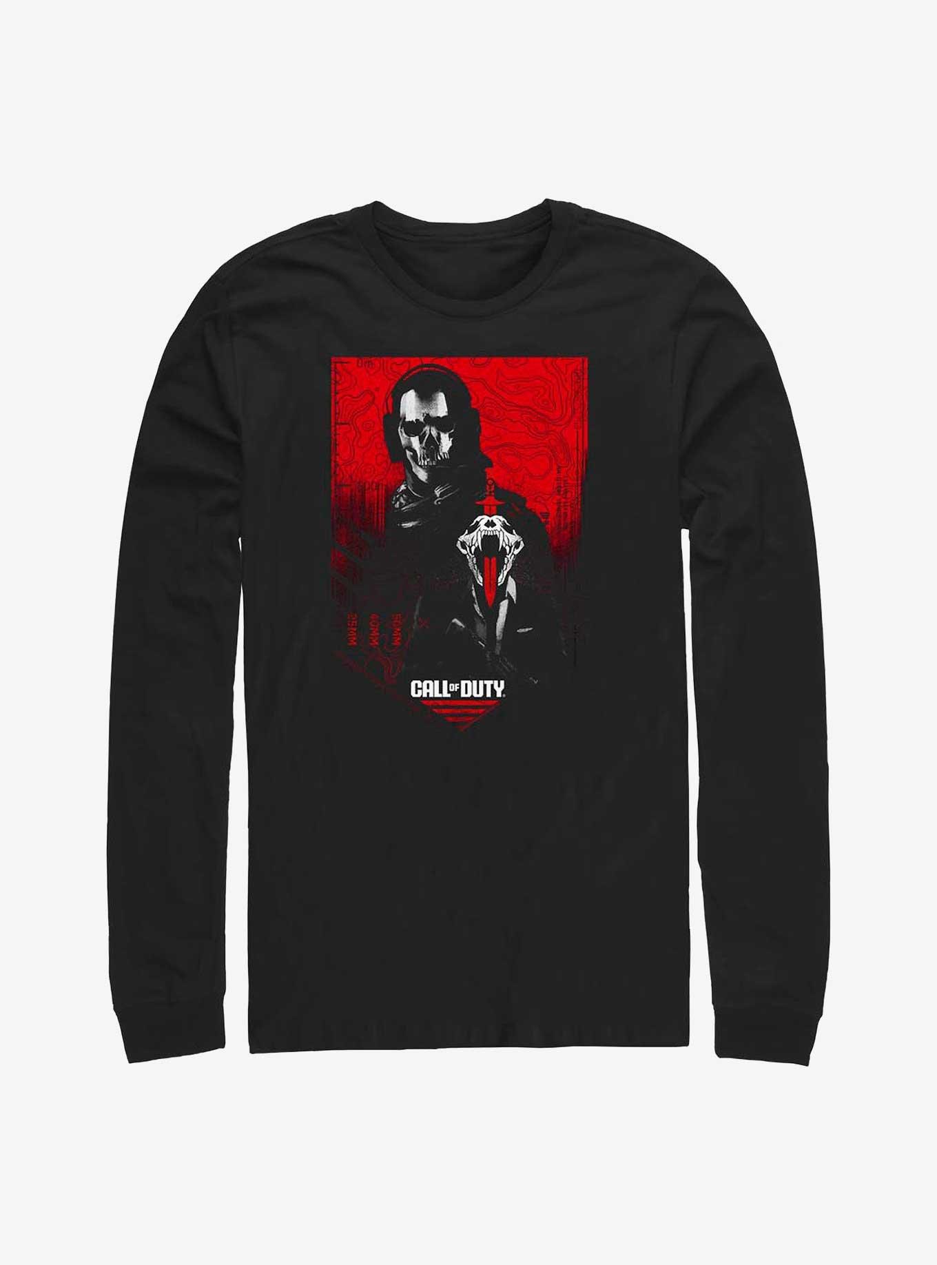 Call of Duty Simon Ghost Riley Long-Sleeve T-Shirt, , hi-res