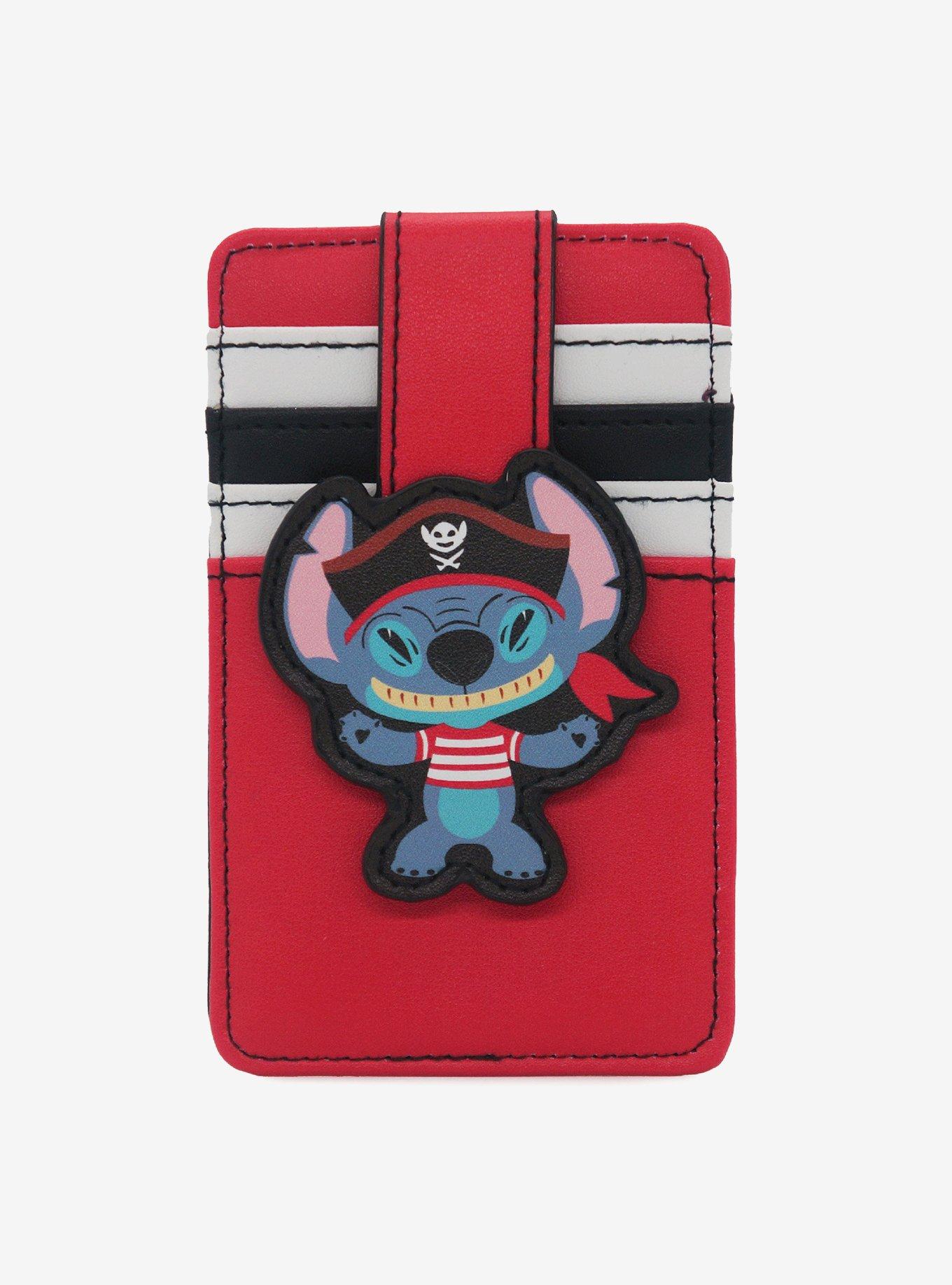 Disney Lilo and Stitch Pirate Stitch Pose ID Cardholder, , hi-res