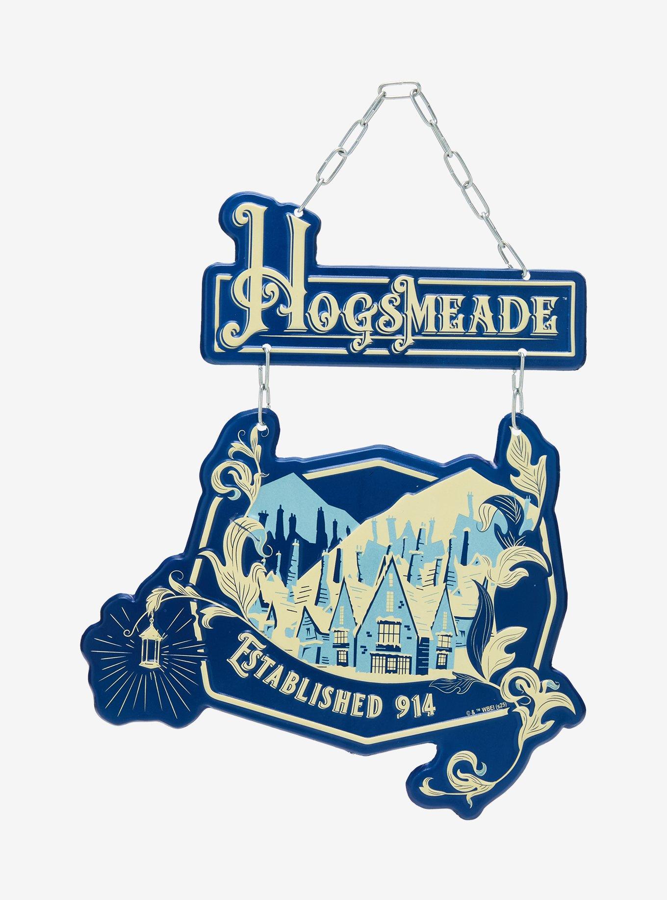 Harry Potter Hogsmeade Tonal Metal Wall Sign - BoxLunch Exclusive, , hi-res