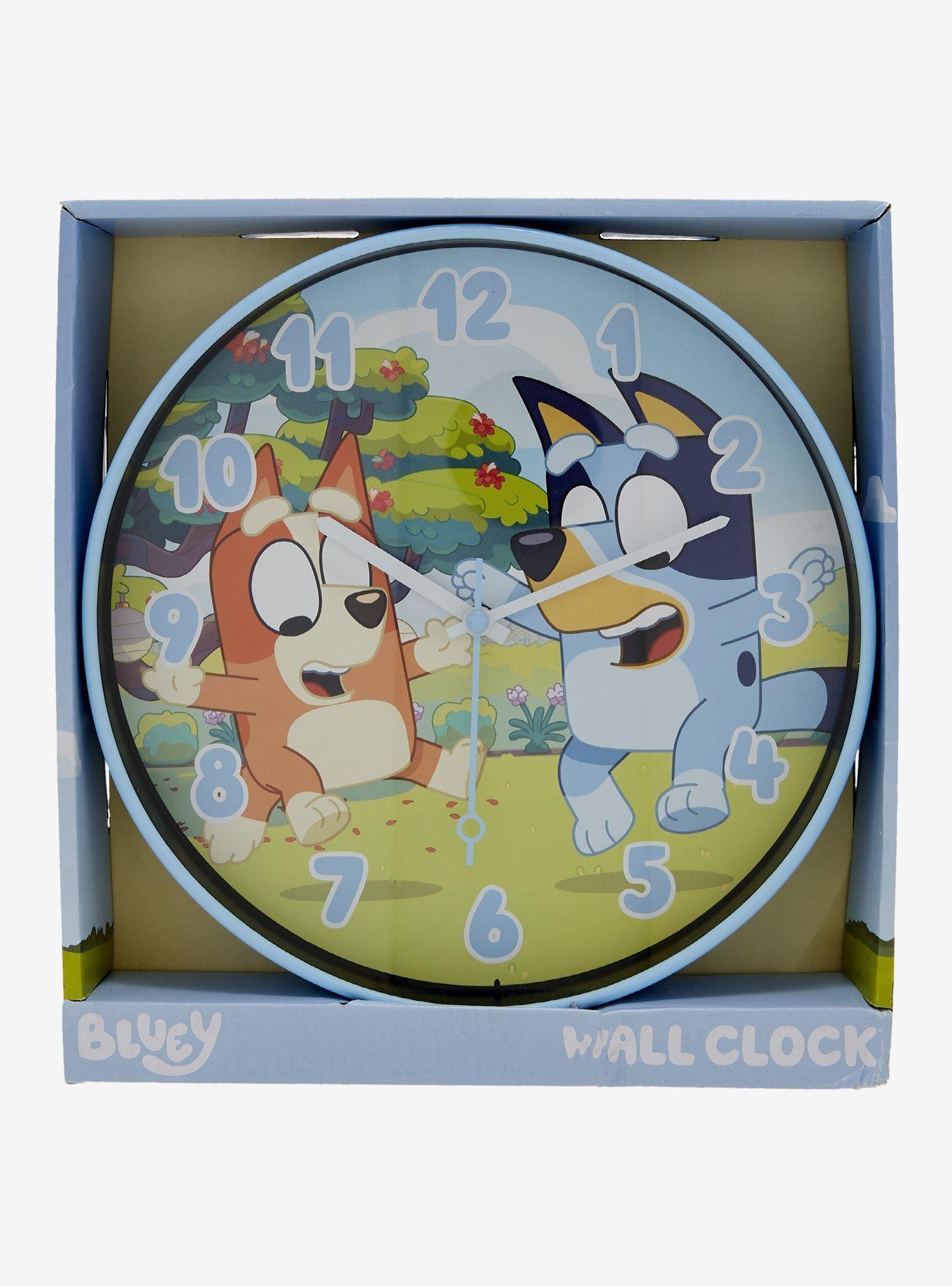 Bluey Bingo & Bluey Bouncing 10 Inch Wall Clock, , hi-res