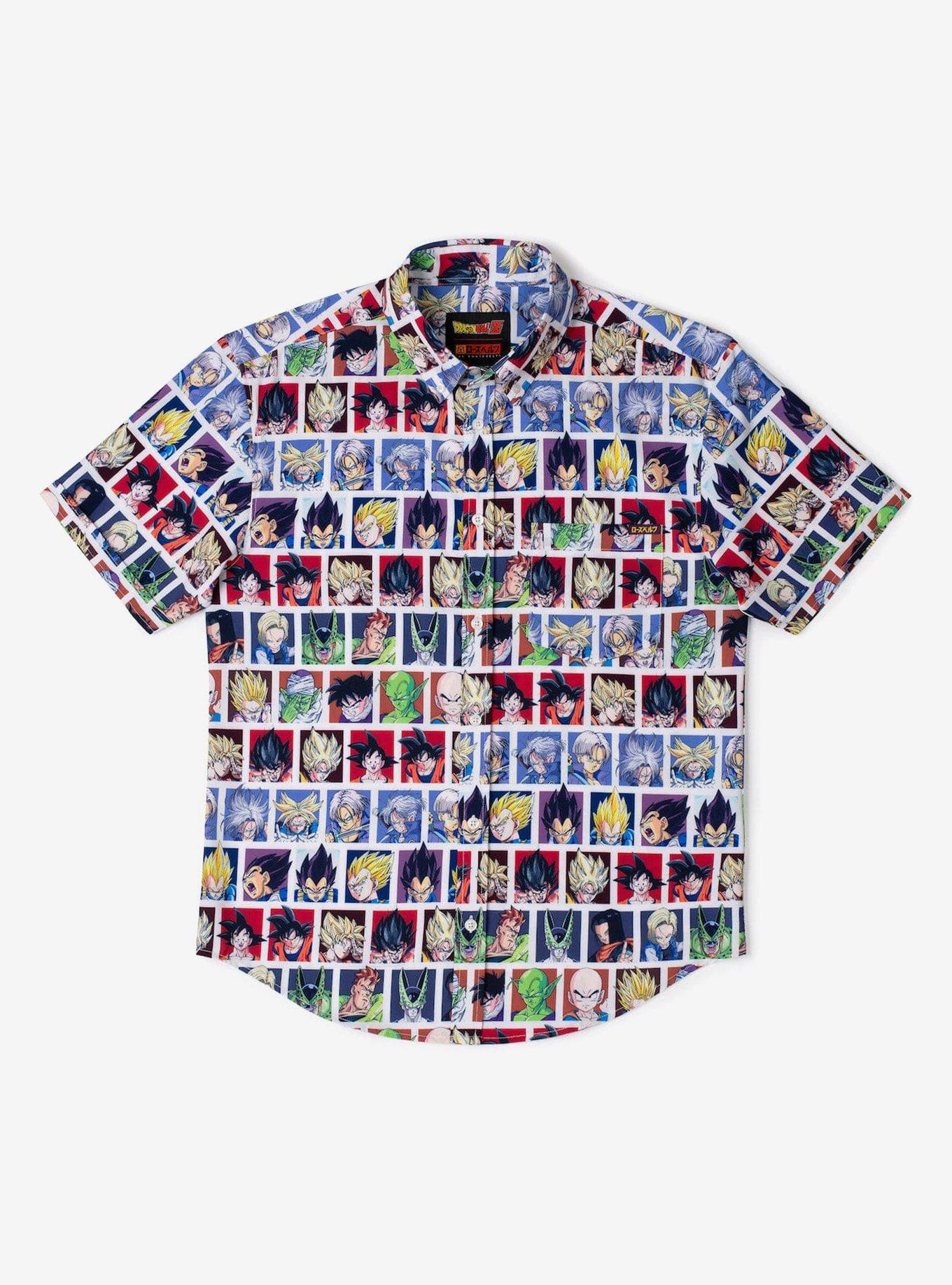 RSVLTS x Dragon Ball Z "Heroes and Enemies" Button-Up Shirt, , hi-res