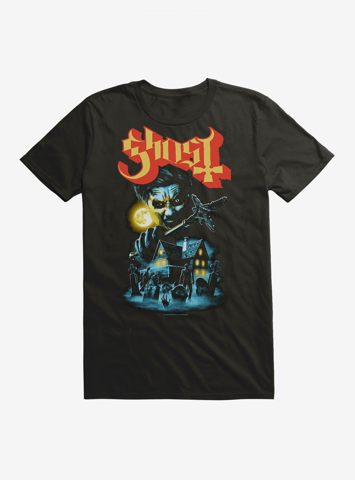 Ghost By The Cemetary T-Shirt, , hi-res