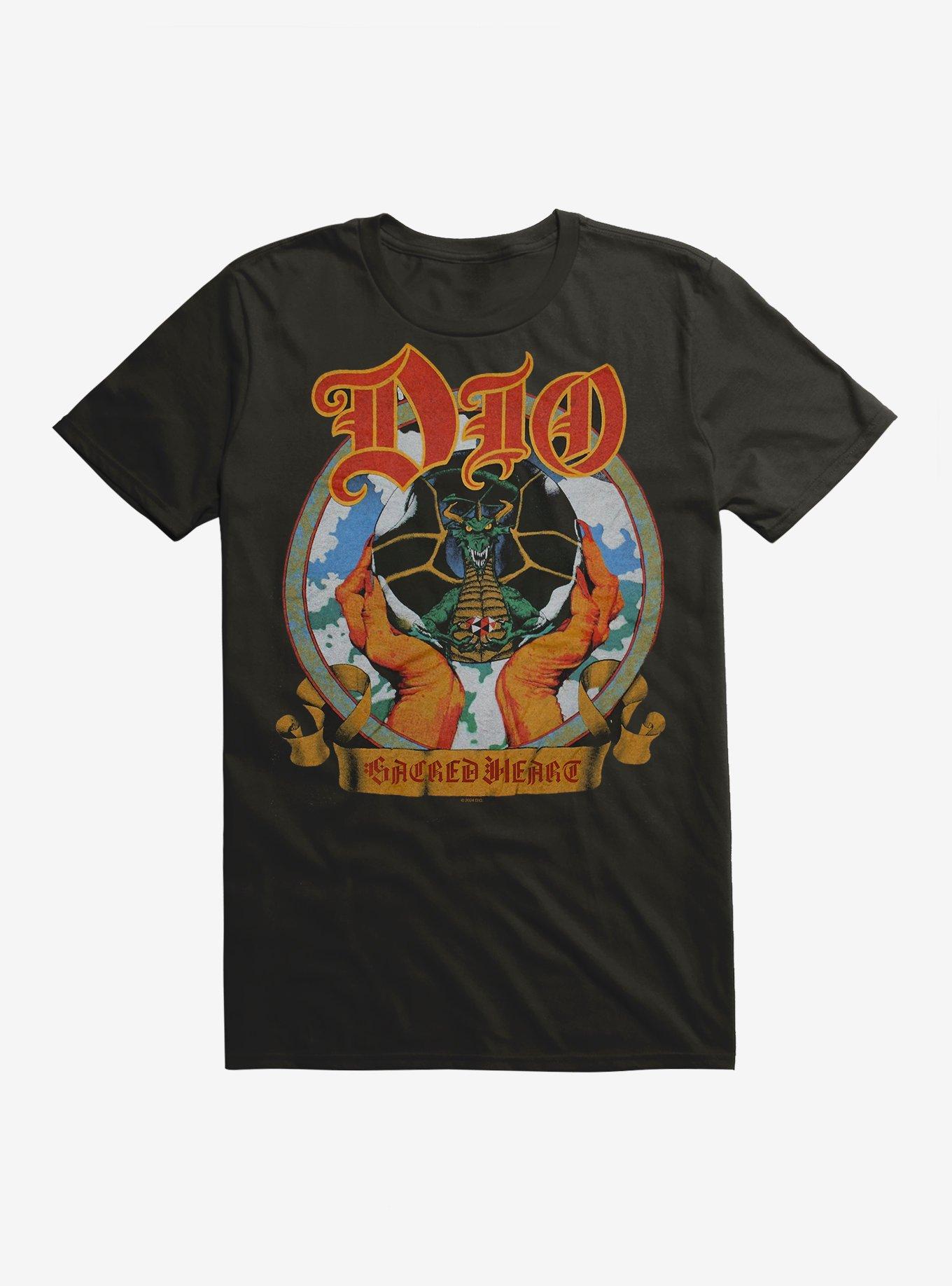 【激レア】DIO Sacred Heart ビンテージTシャツ 黒 Dio Sacred Heart T-Shirt - BLACK | Hot Topic