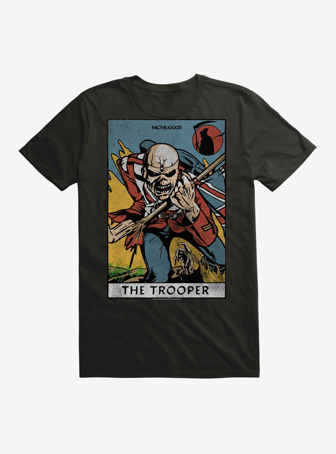 Iron Maiden The Tooper Tarot Card T-Shirt, , hi-res