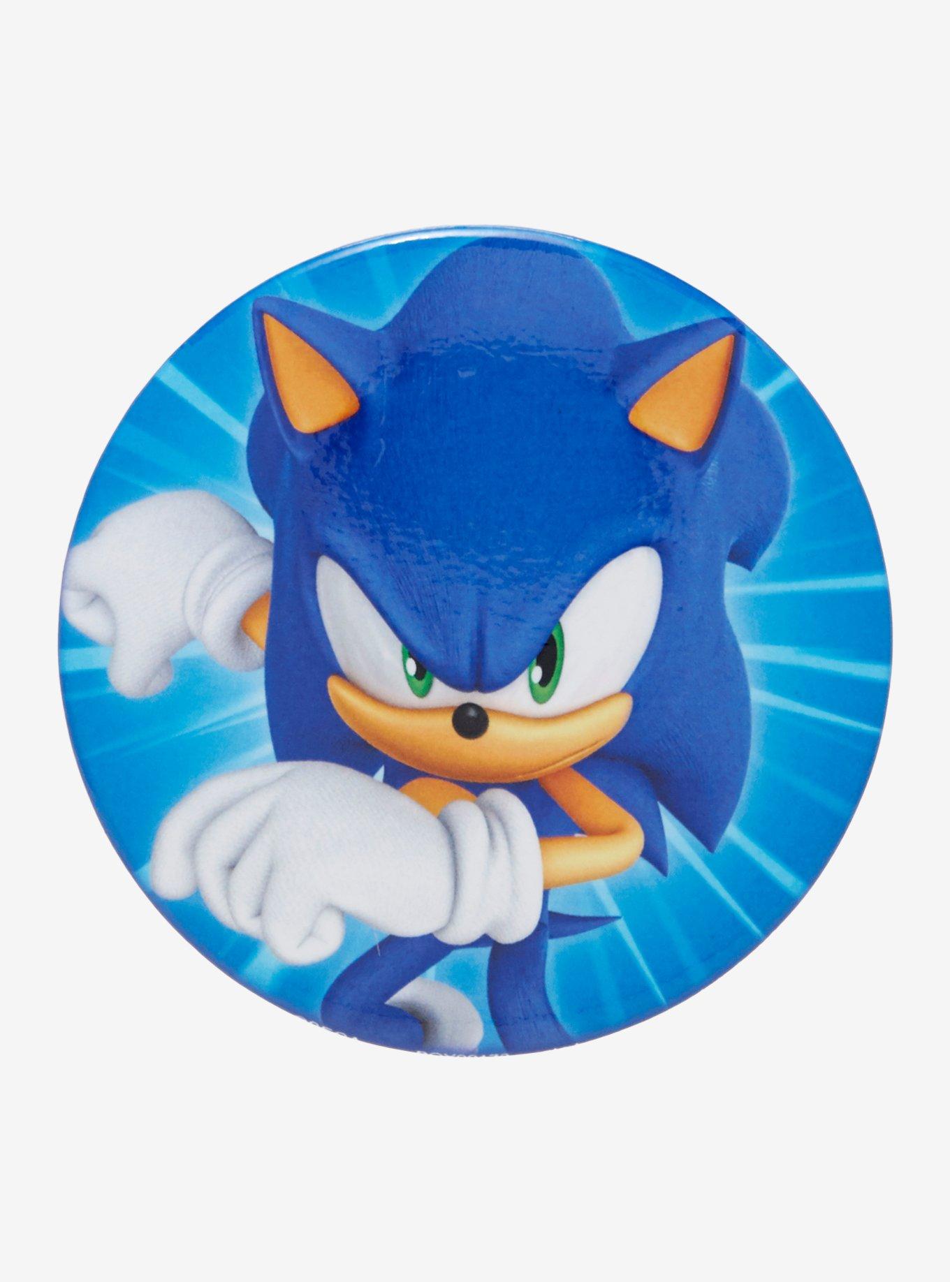 Sonic The Hedgehog 3 Inch Button, , hi-res