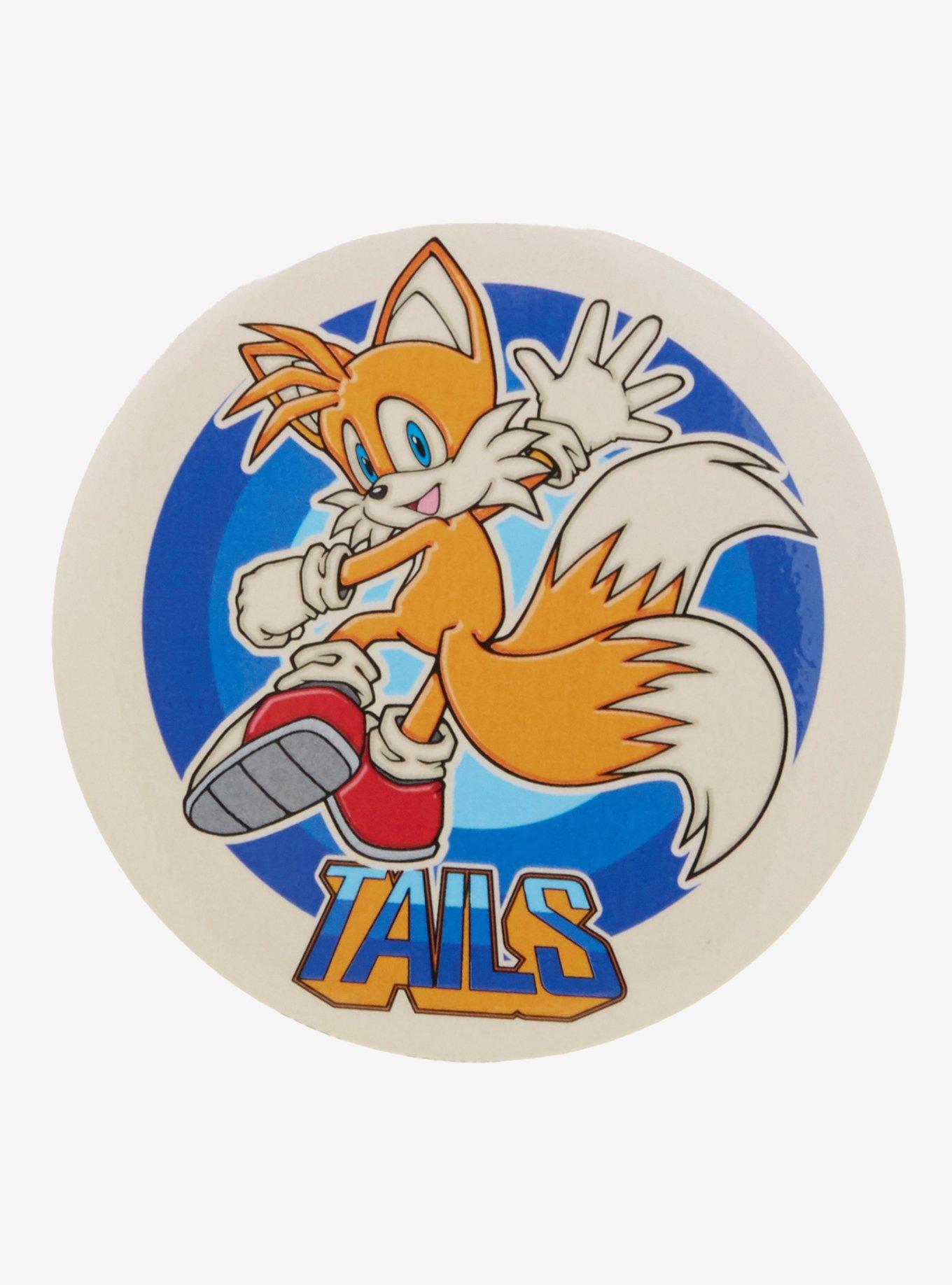 Sonic The Hedgehog Tails 3 Inch Button, , hi-res