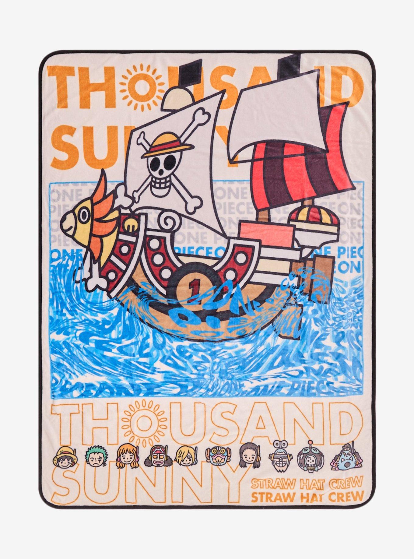One Piece Thousand Sunny Throw — BoxLunch Exclusive, , hi-res