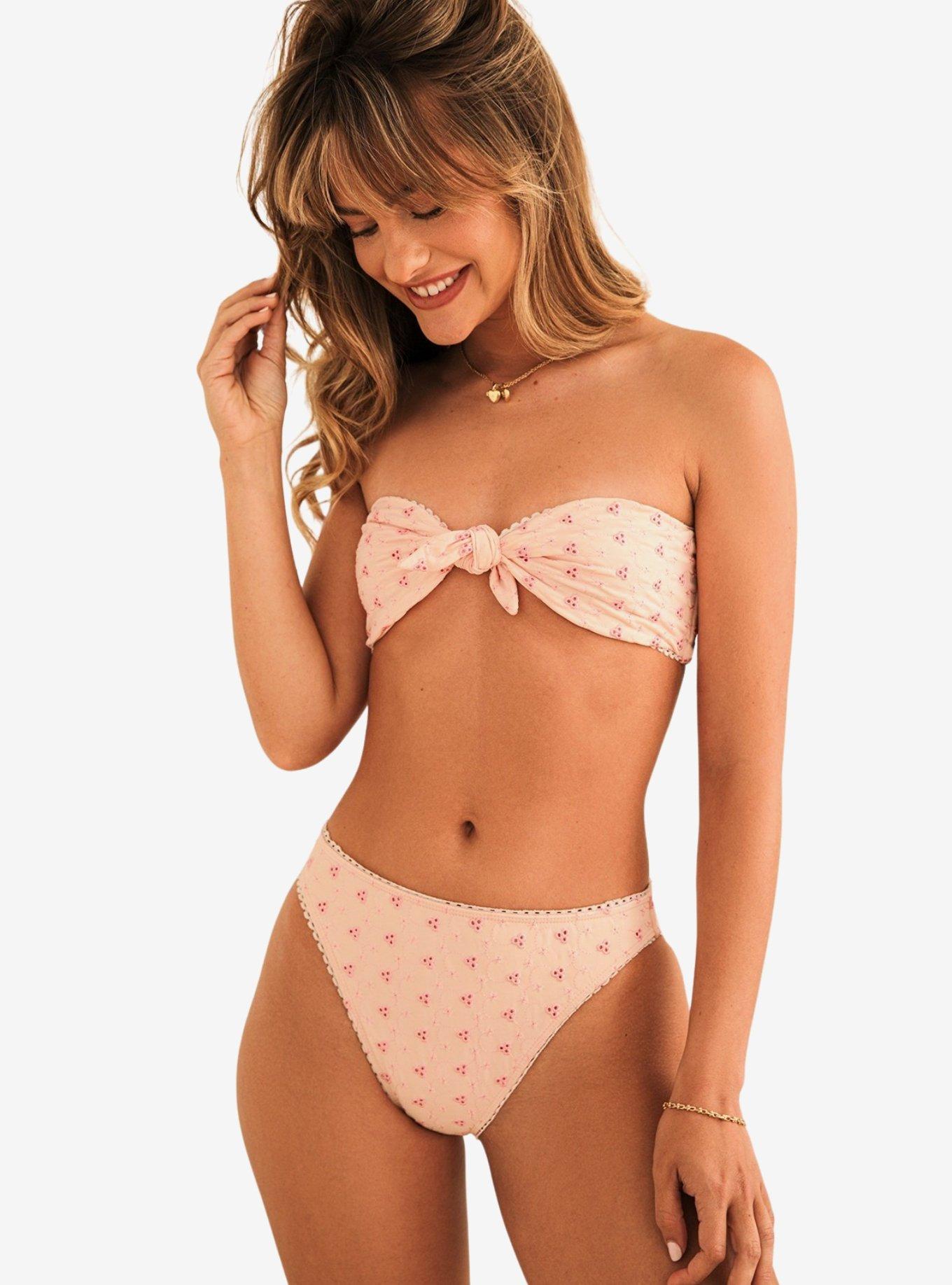 Dippin' Daisy's Piper Cheeky Swim Bottom Bubblegum, , hi-res