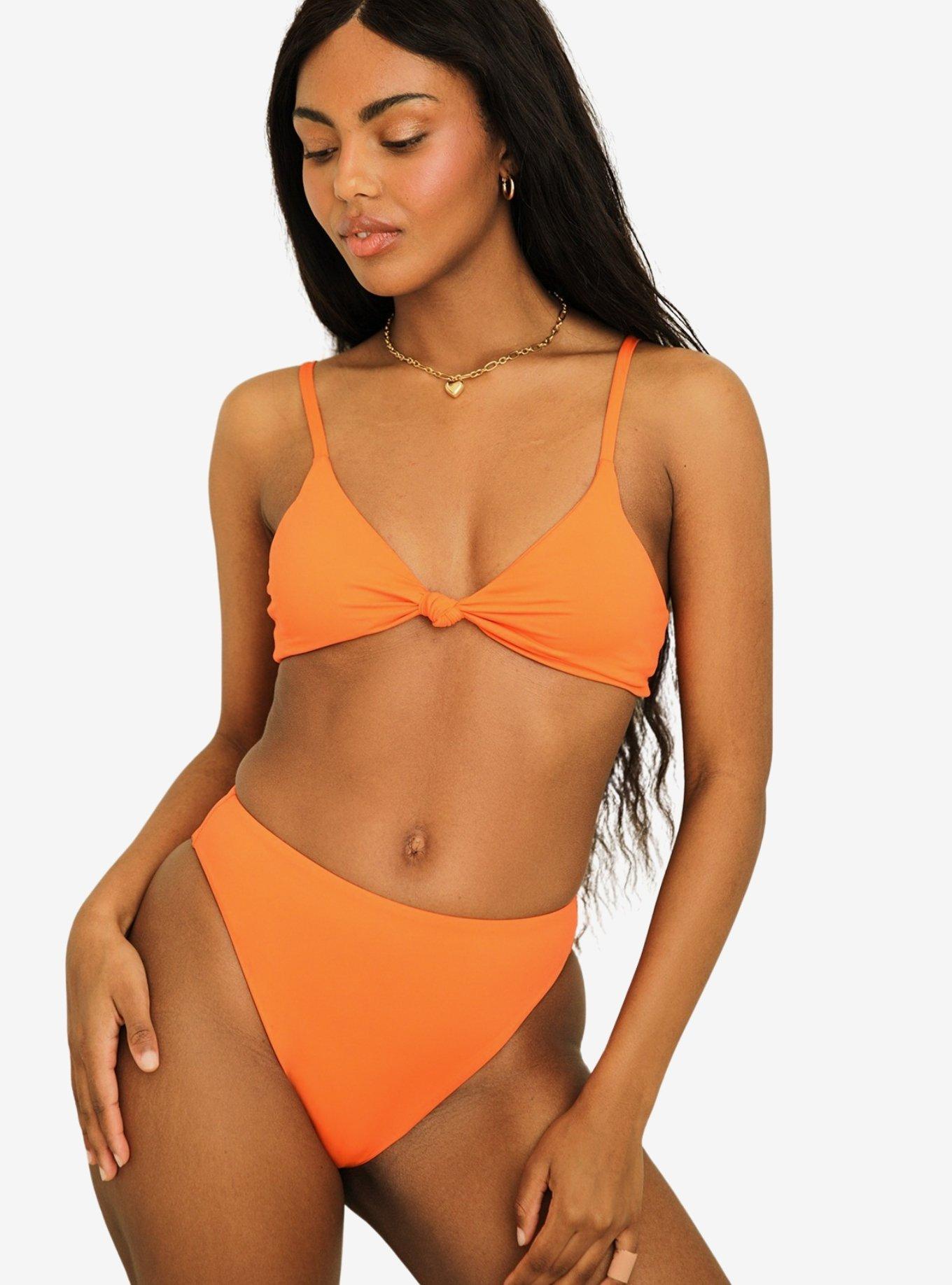 Dippin' Daisy's Seashore High Waist Swim Bottom Blood Orange, , hi-res