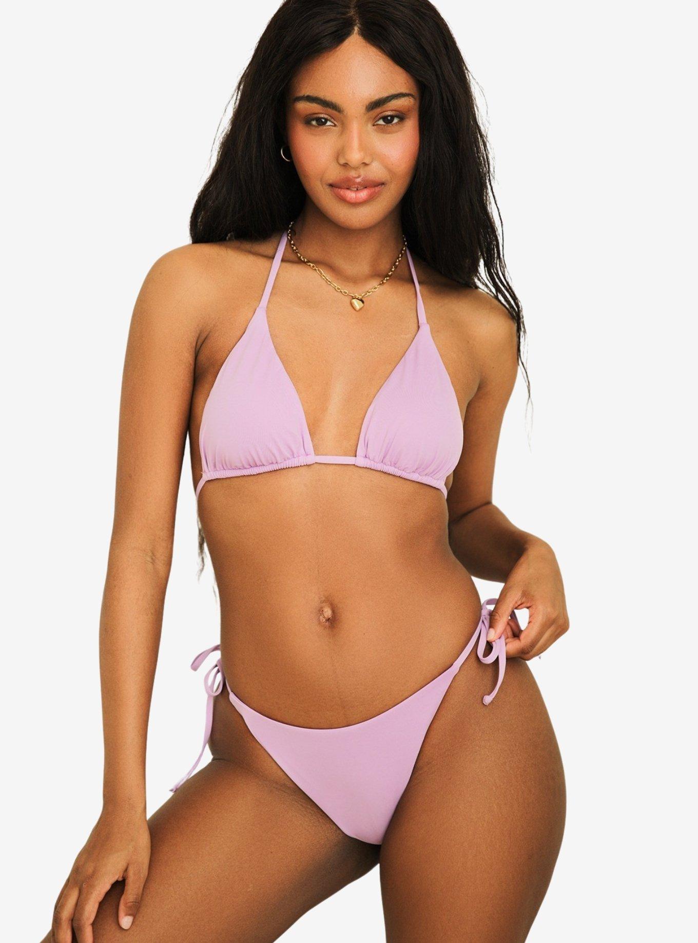 Dippin' Daisy's Mia Cheeky Swim Bottom Lavender, , hi-res
