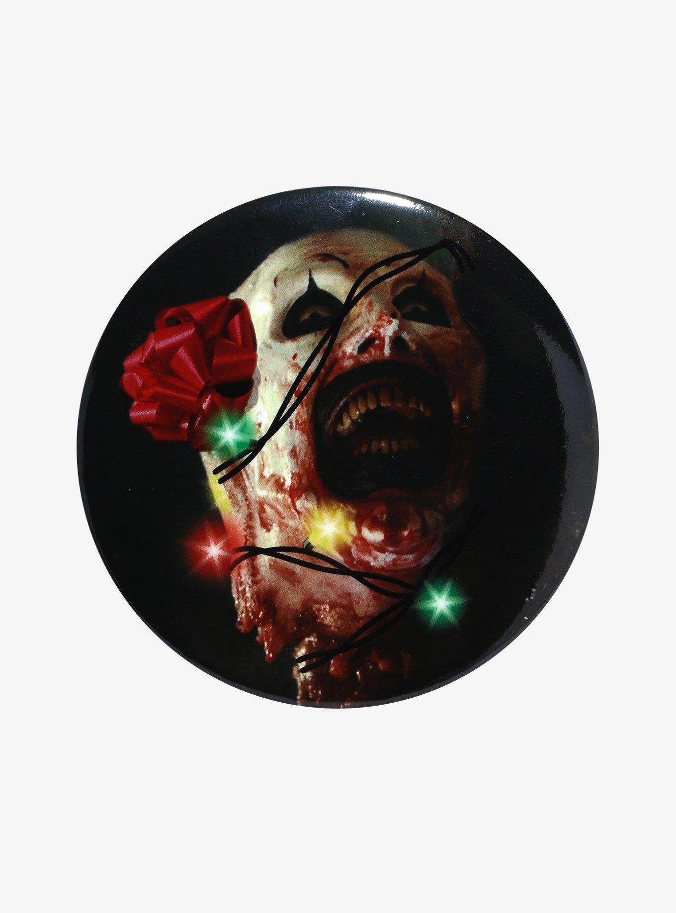 Terrifier Gift 3 Inch Button, , hi-res