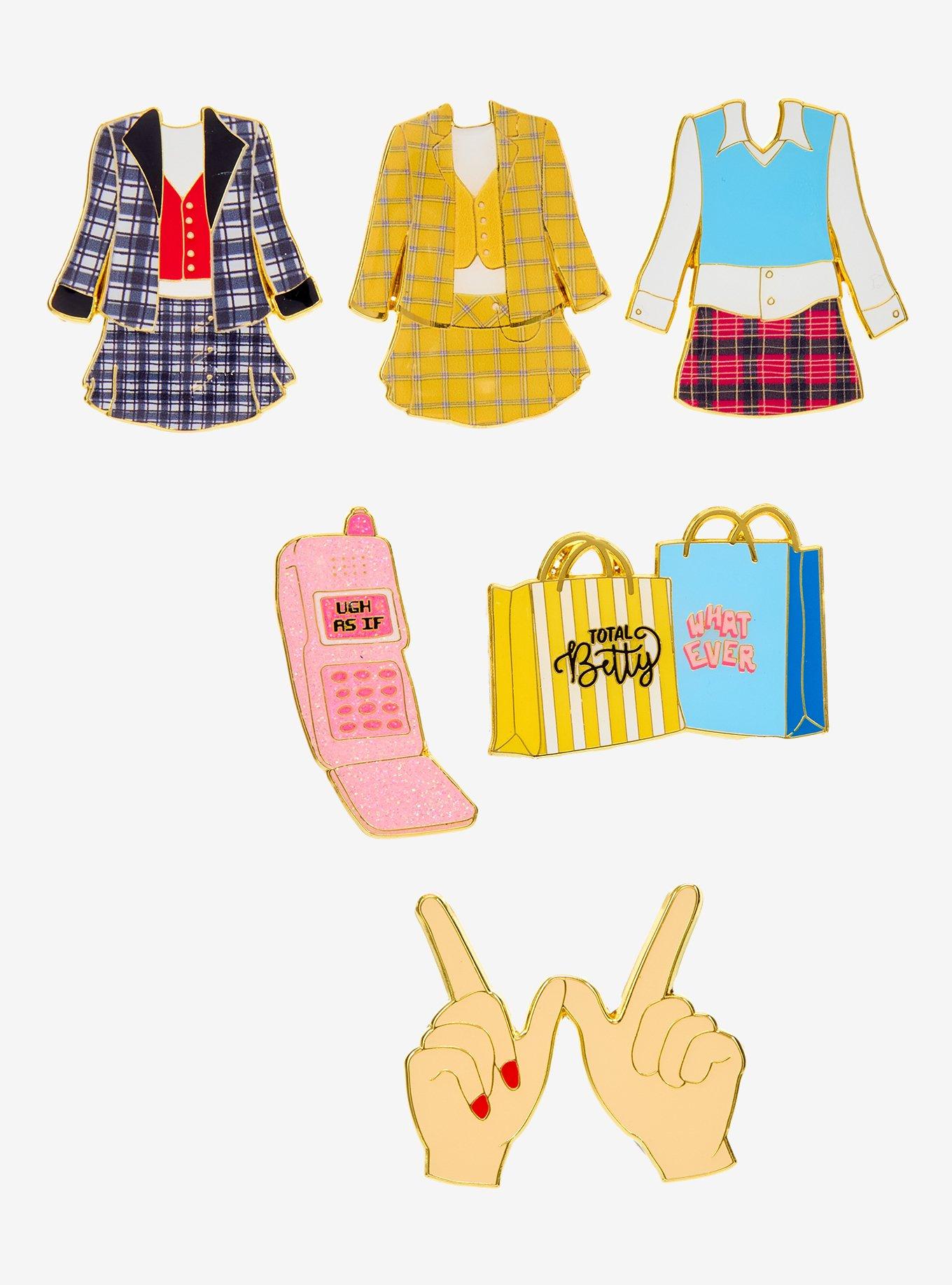 Loungefly Clueless Icons Blind Box Enamel Pin, , hi-res