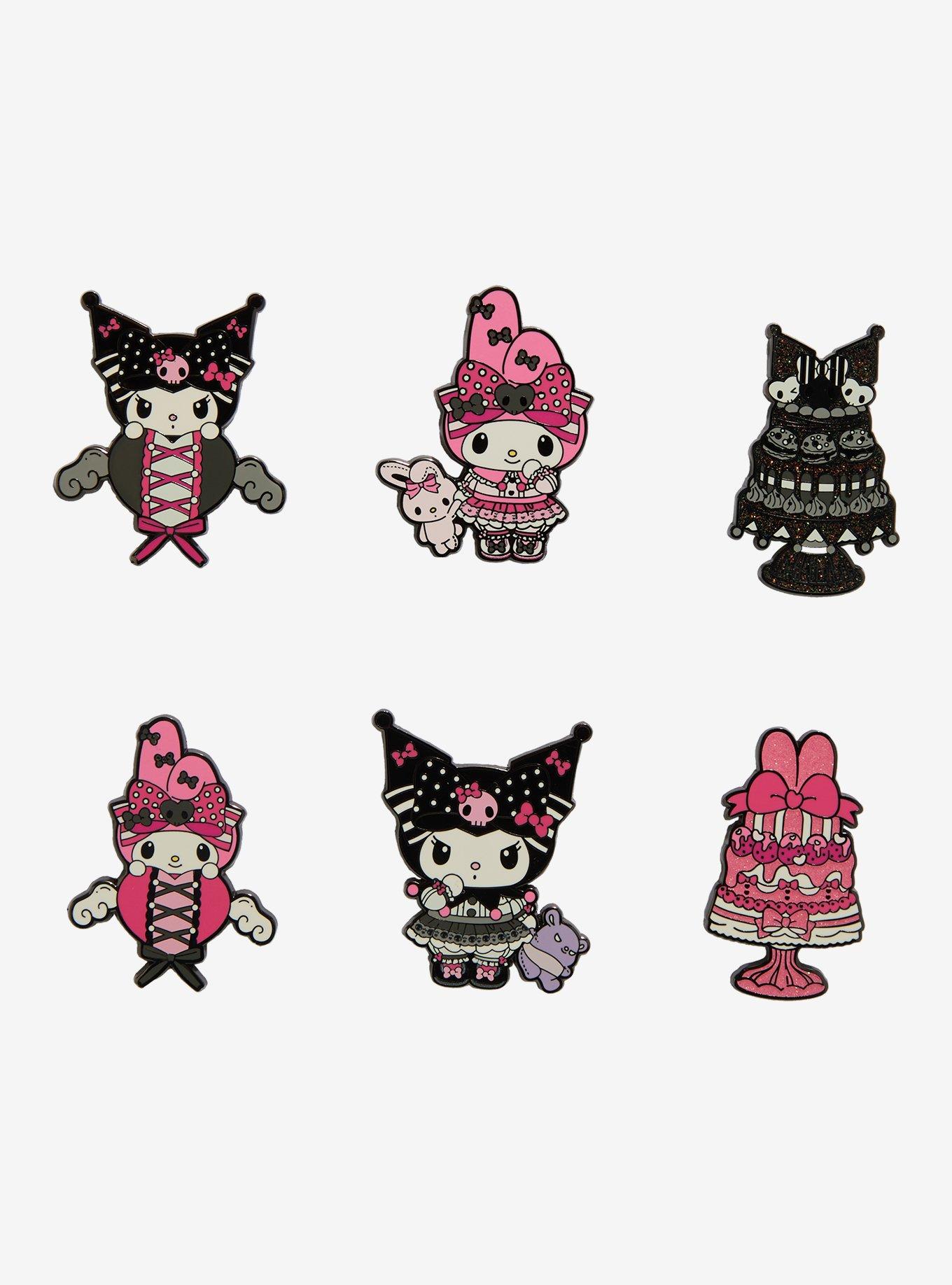 PIN FOR LOVE マスコットセット Sanrio My Melody Heart Figural Crossbody Bag - BoxLunch Exclusive