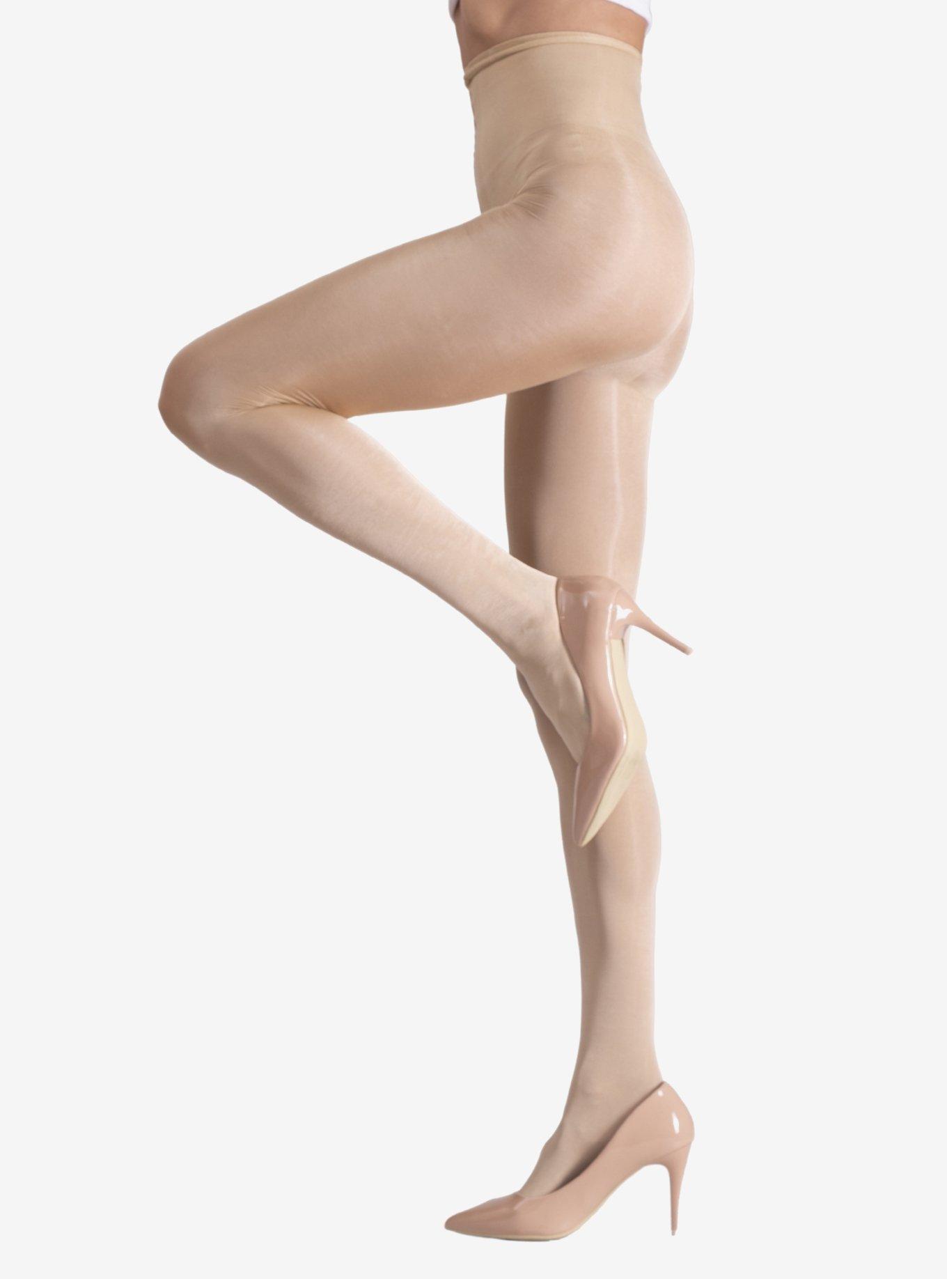 LECHERY Natural Lustrous Silky Shiny 40 Denier Tights, , hi-res