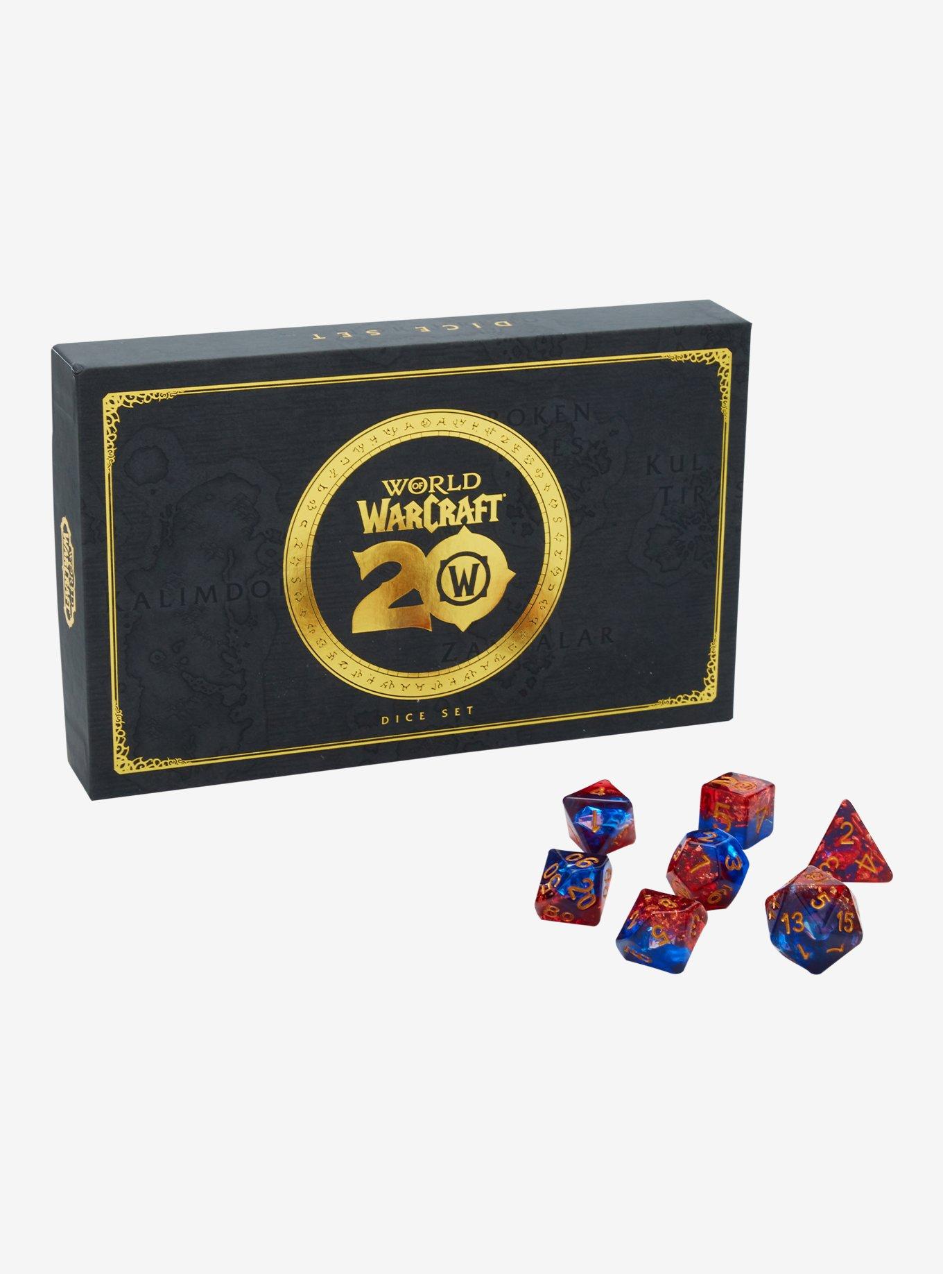 World Of Warcraft 20th Anniversary Polyhedral Dice Set, , hi-res