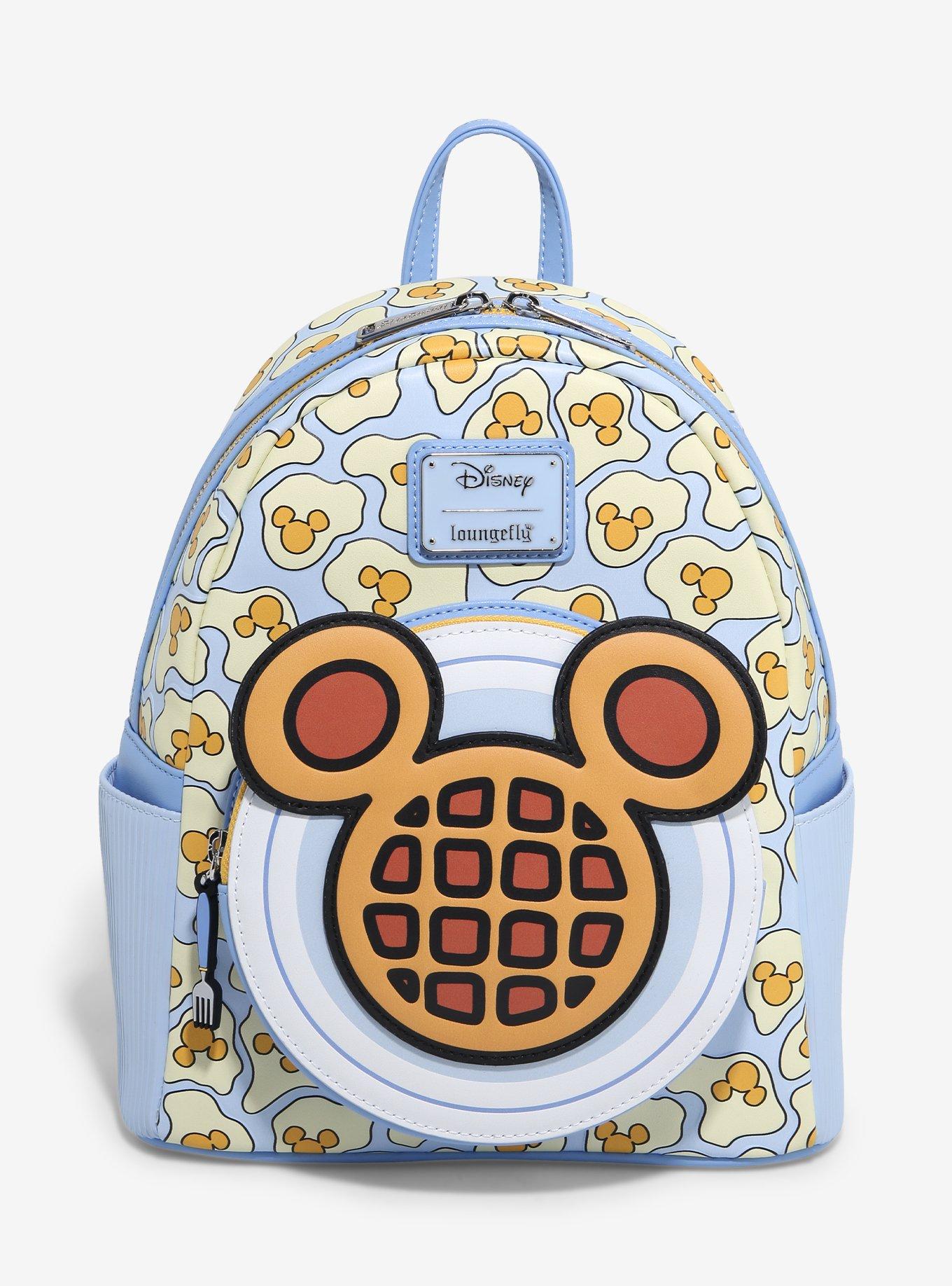 Loungefly Disney Mickey Mouse Breakfast Waffle Scented Mini Backpack - BoxLunch Exclusive, , hi-res