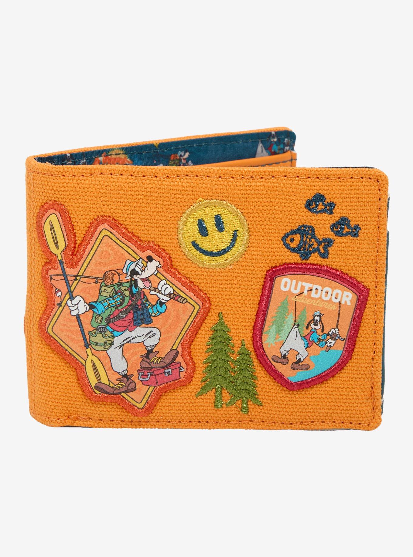 Loungefly Disney A Goofy Movie Camping Canvas Wallet — BoxLunch Exclusive, , hi-res