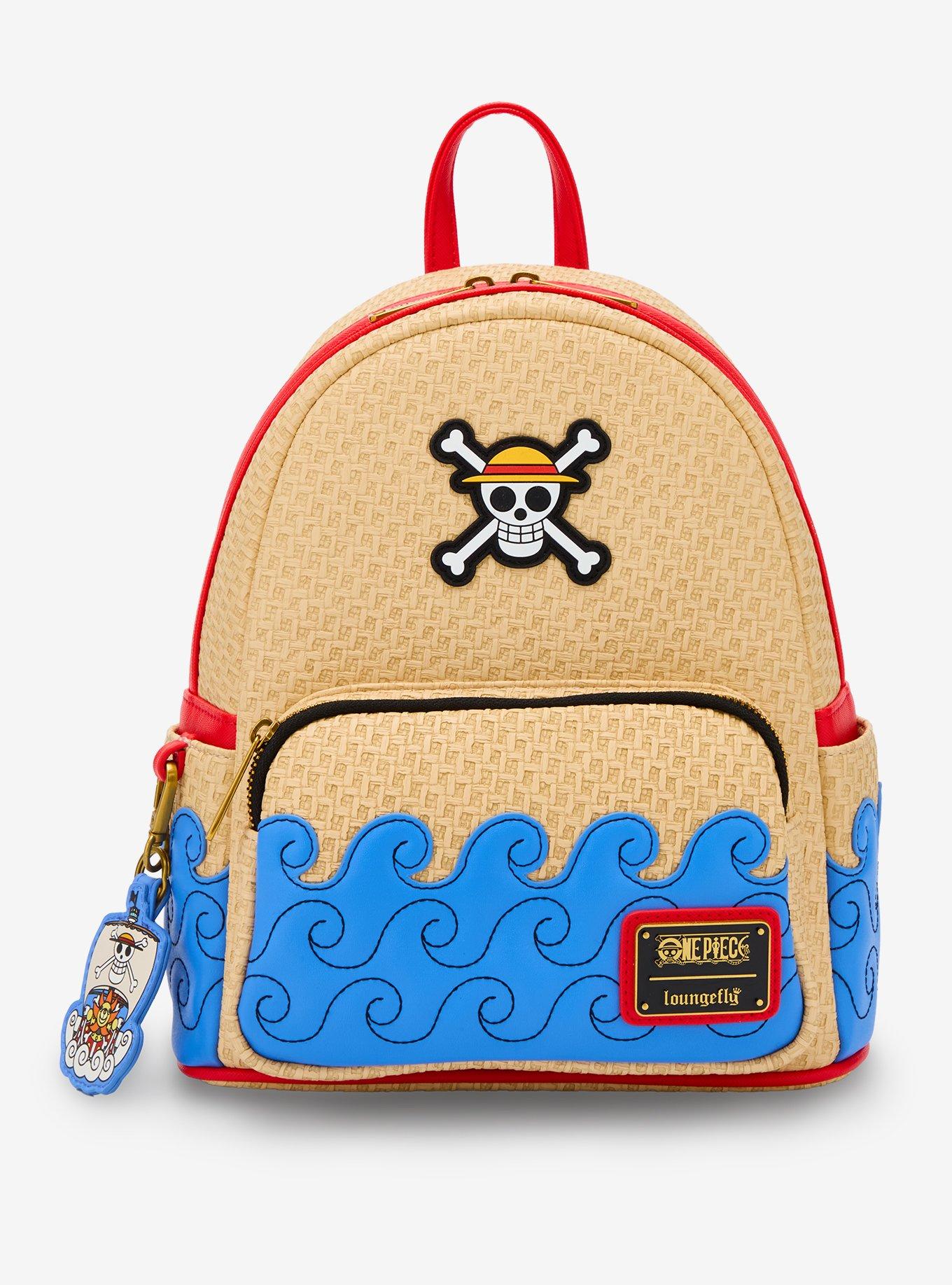 Loungefly One Piece Waves Textured Mini Backpack - BoxLunch