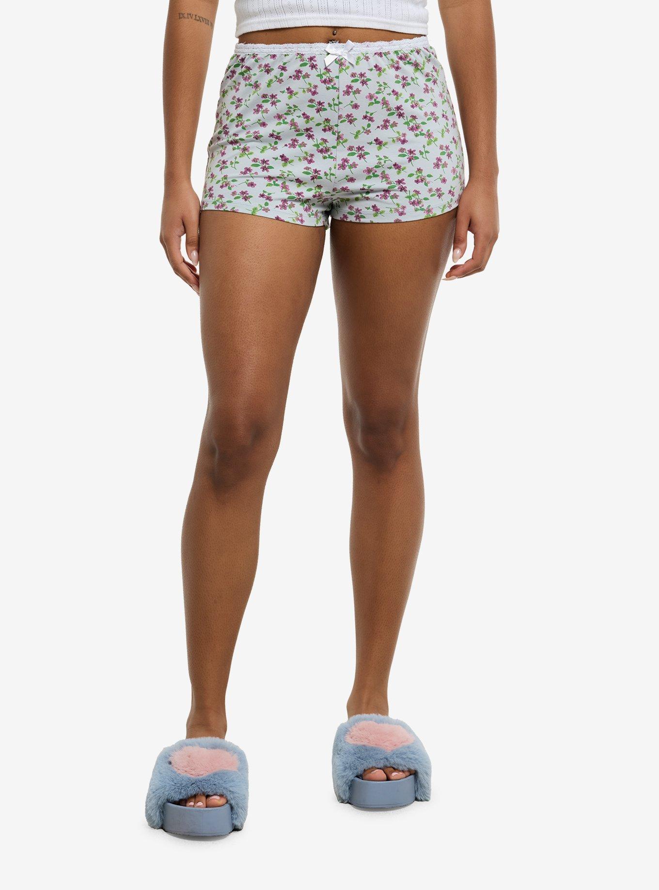 Sweet Society Baby Blue & Pink Daisy Bloomers, , hi-res