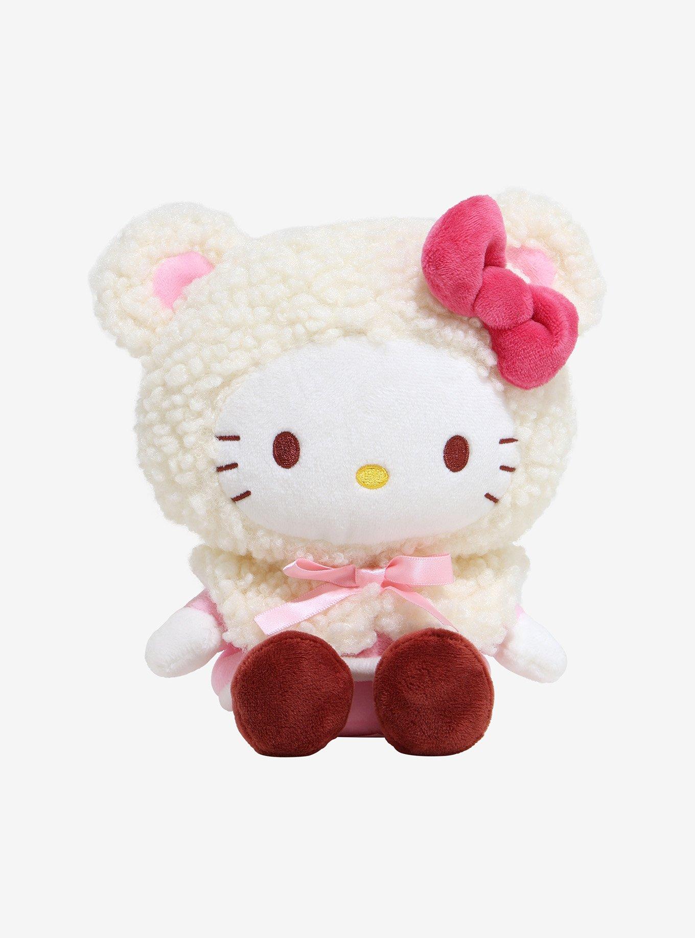 Hello Kitty Bear Hoodie Plush Hot Topic Exclusive, , hi-res