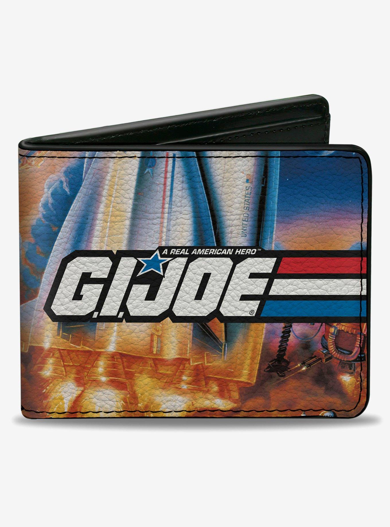 GI Joe Retro Shuttle Poster Scene Bifold Wallet, , hi-res