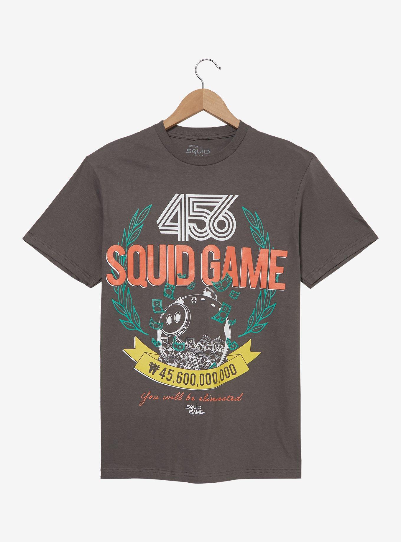 Squid Game 456 Piggy Bank T-Shirt, , hi-res