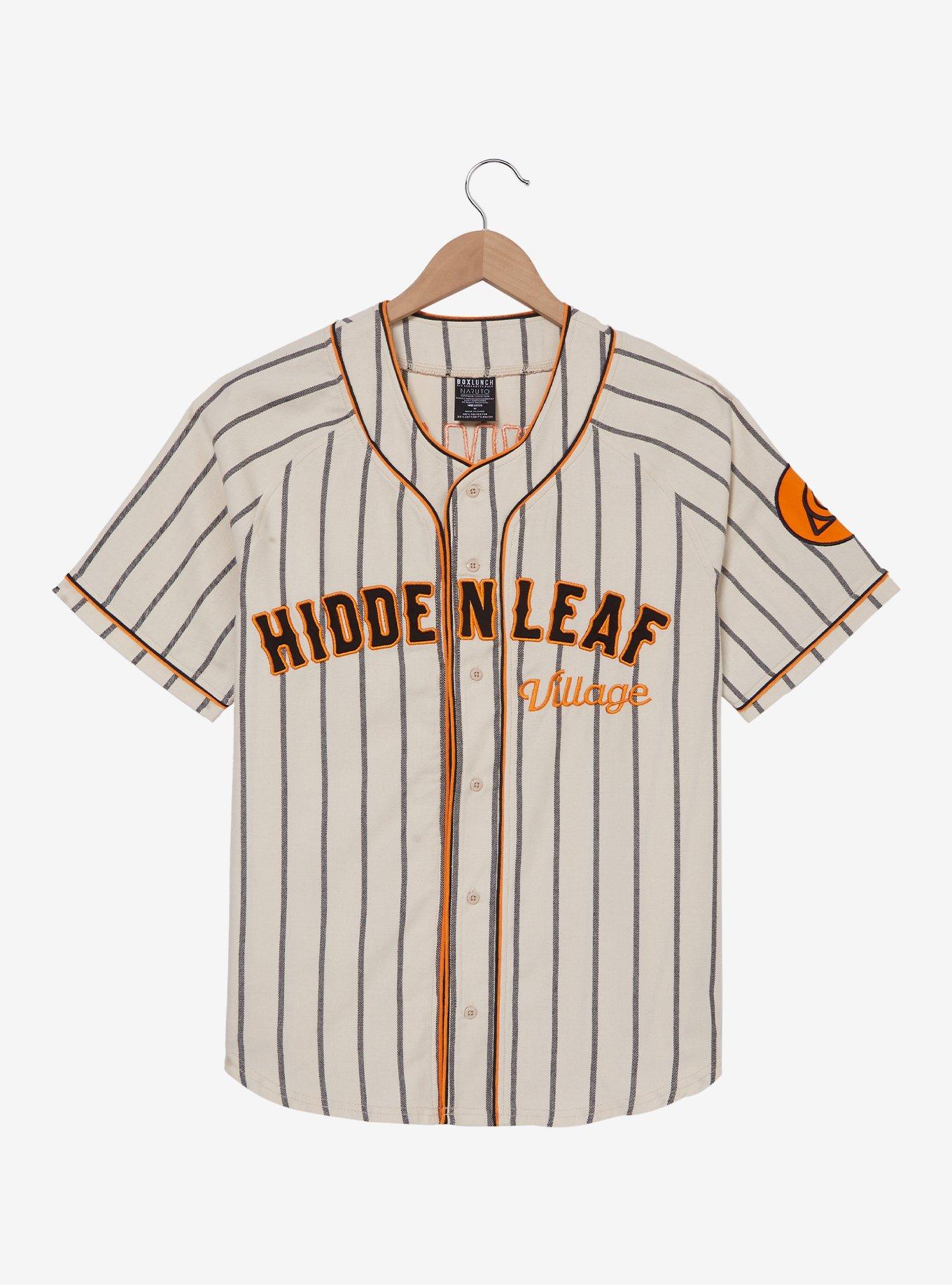 Naruto Shippuden Hidden Leaf Village Baseball Jersey — BoxLunch Exclusive, , hi-res