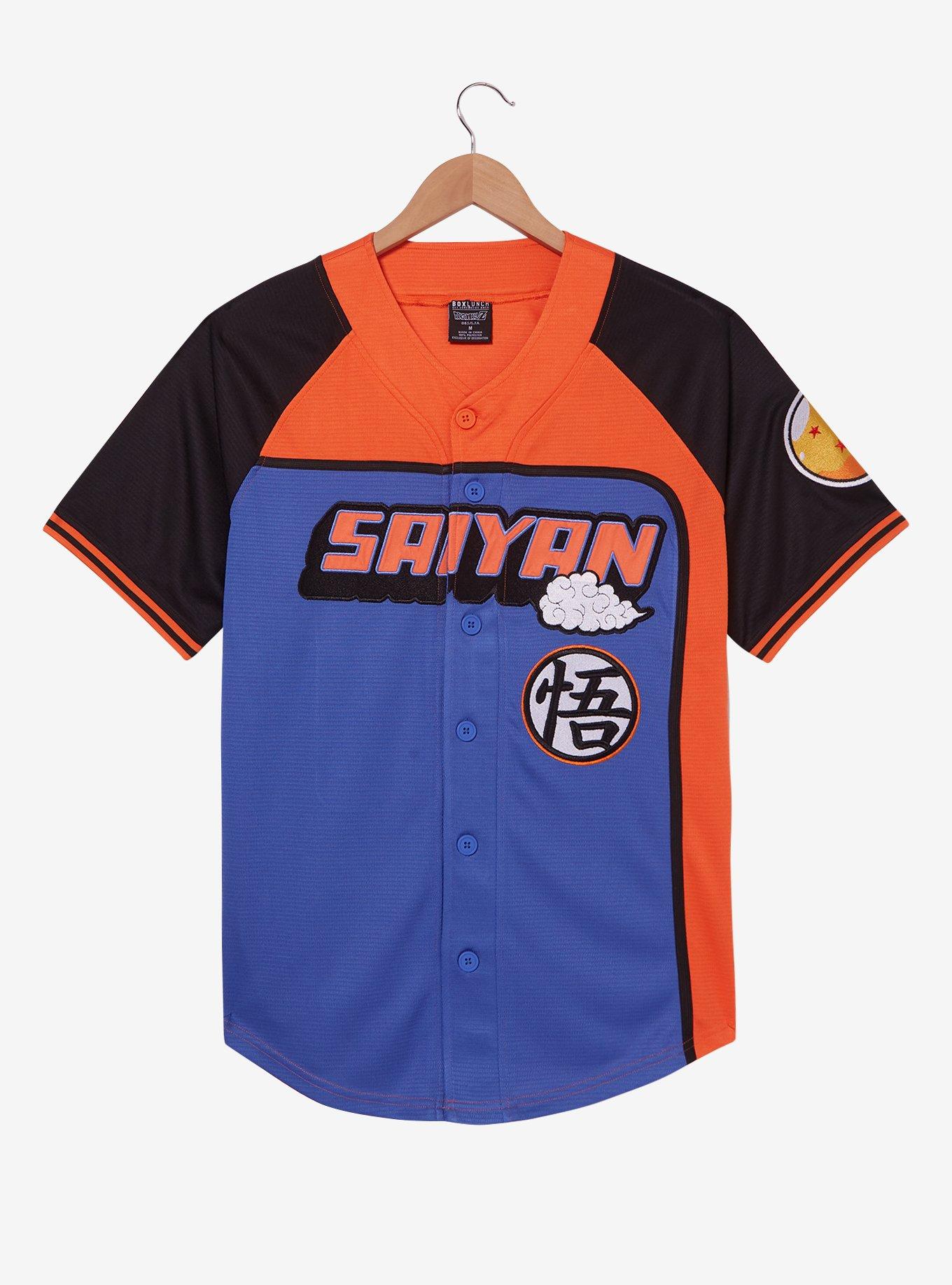 Dragon Ball Z Saiyan Baseball Jersey - BoxLunch Exclusive, , hi-res