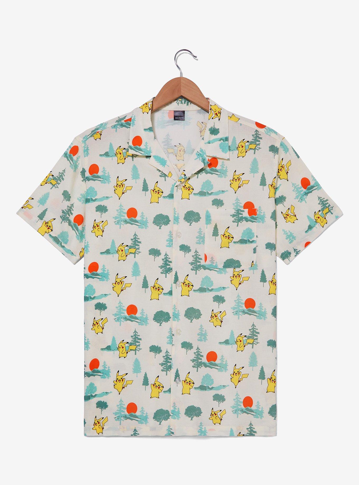 Pokémon Pikachu Sunshine Woven Button-Up, , hi-res