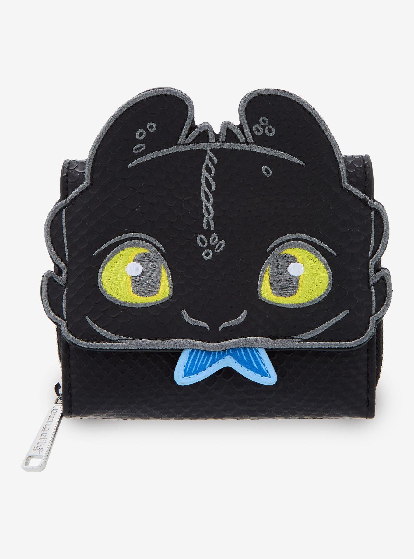 Loungefly Dreamworks How To Train Your Dragon Toothless Figural Wallet - BoxLunch Exclusive, , hi-res