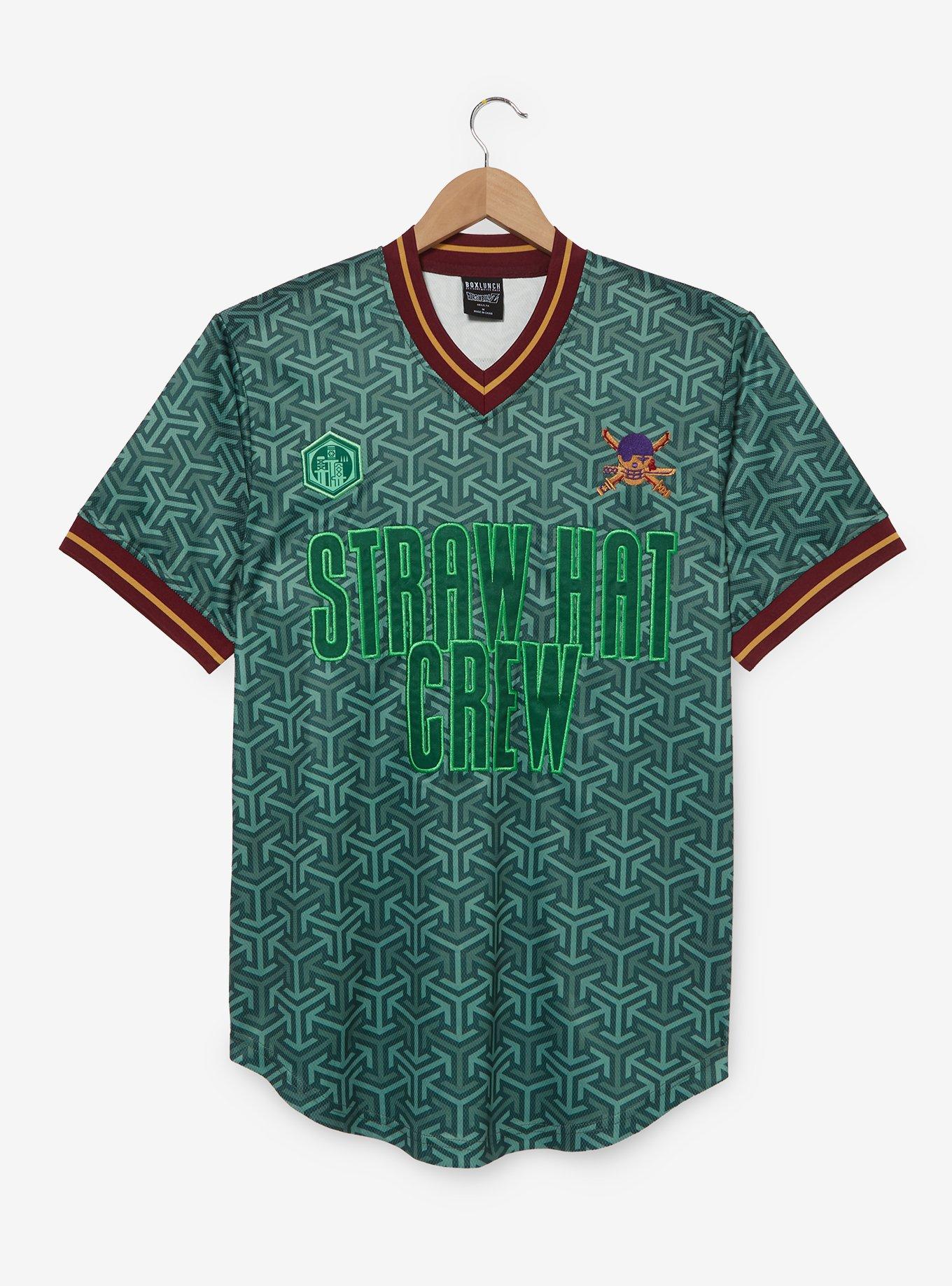 One Piece Zoro Straw Hat Crew Soccer Jersey — BoxLunch Exclusive, , hi-res