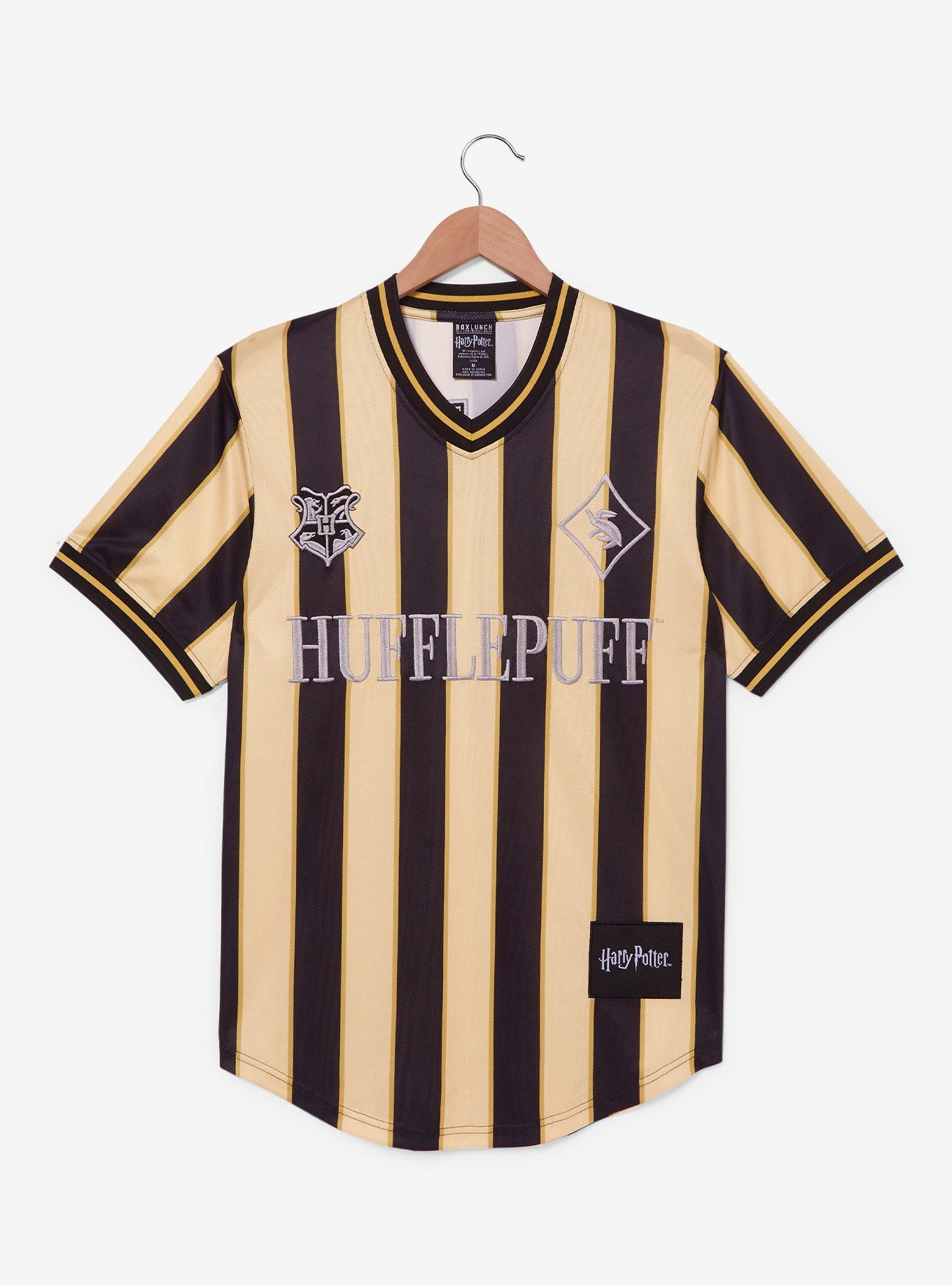 Harry Potter Hufflepuff Striped Jersey - BoxLunch Exclusive, , hi-res