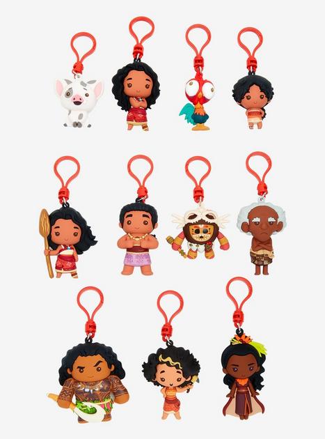 Disney Moana 2 Characters Blind Bag Figural Bag Clip | BoxLunch