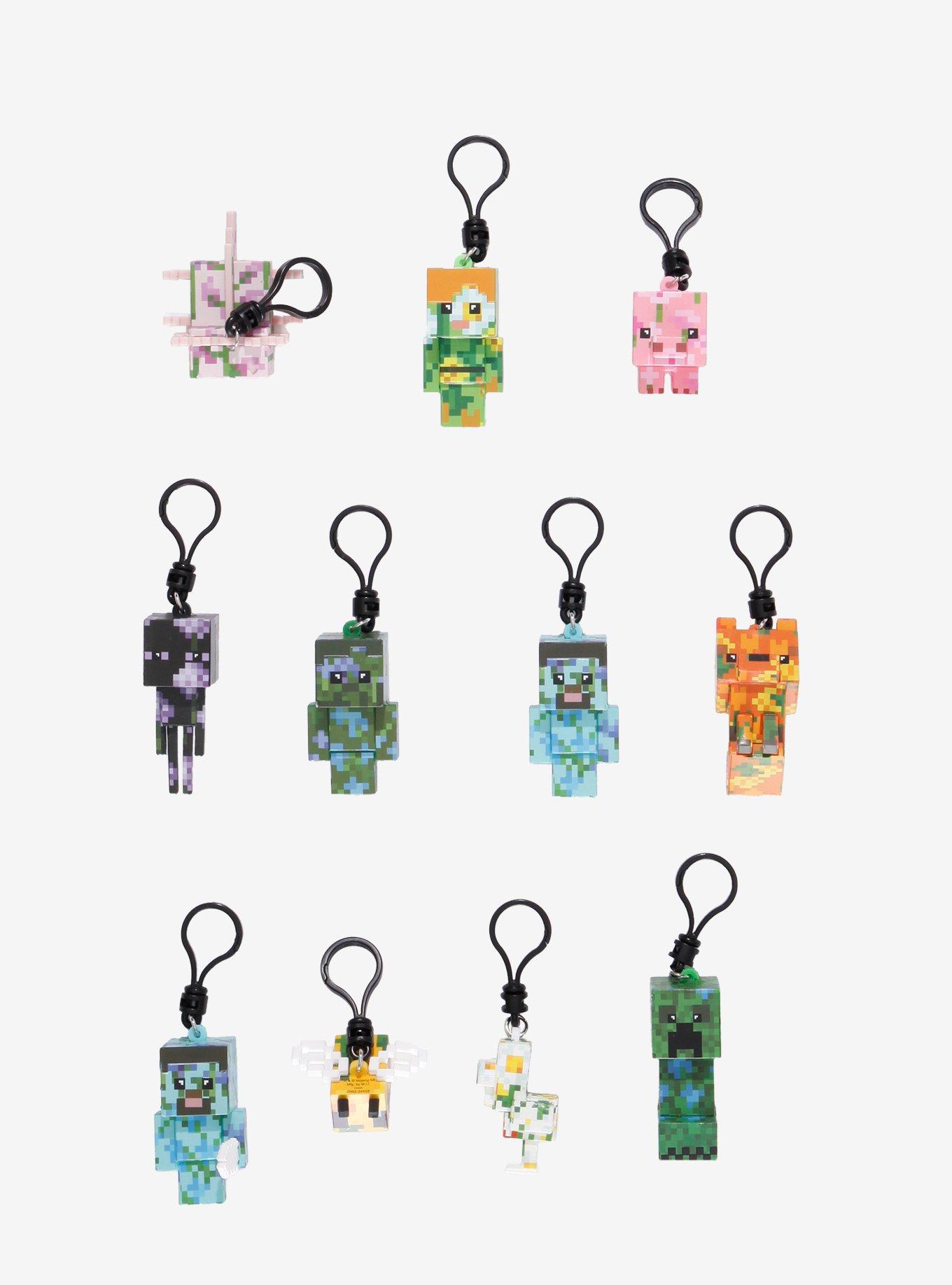 Minecraft Floral Characters Blind Bag Figural Bag Clip, , hi-res