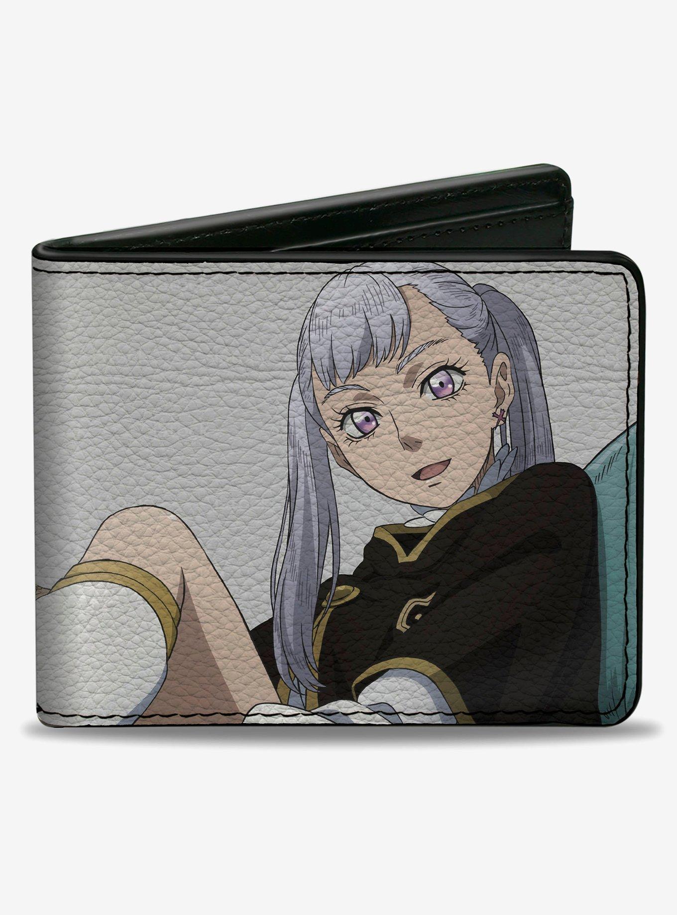 Black Clover Asta Yami and Noelle Group Pose Gray Bifold Wallet, , hi-res