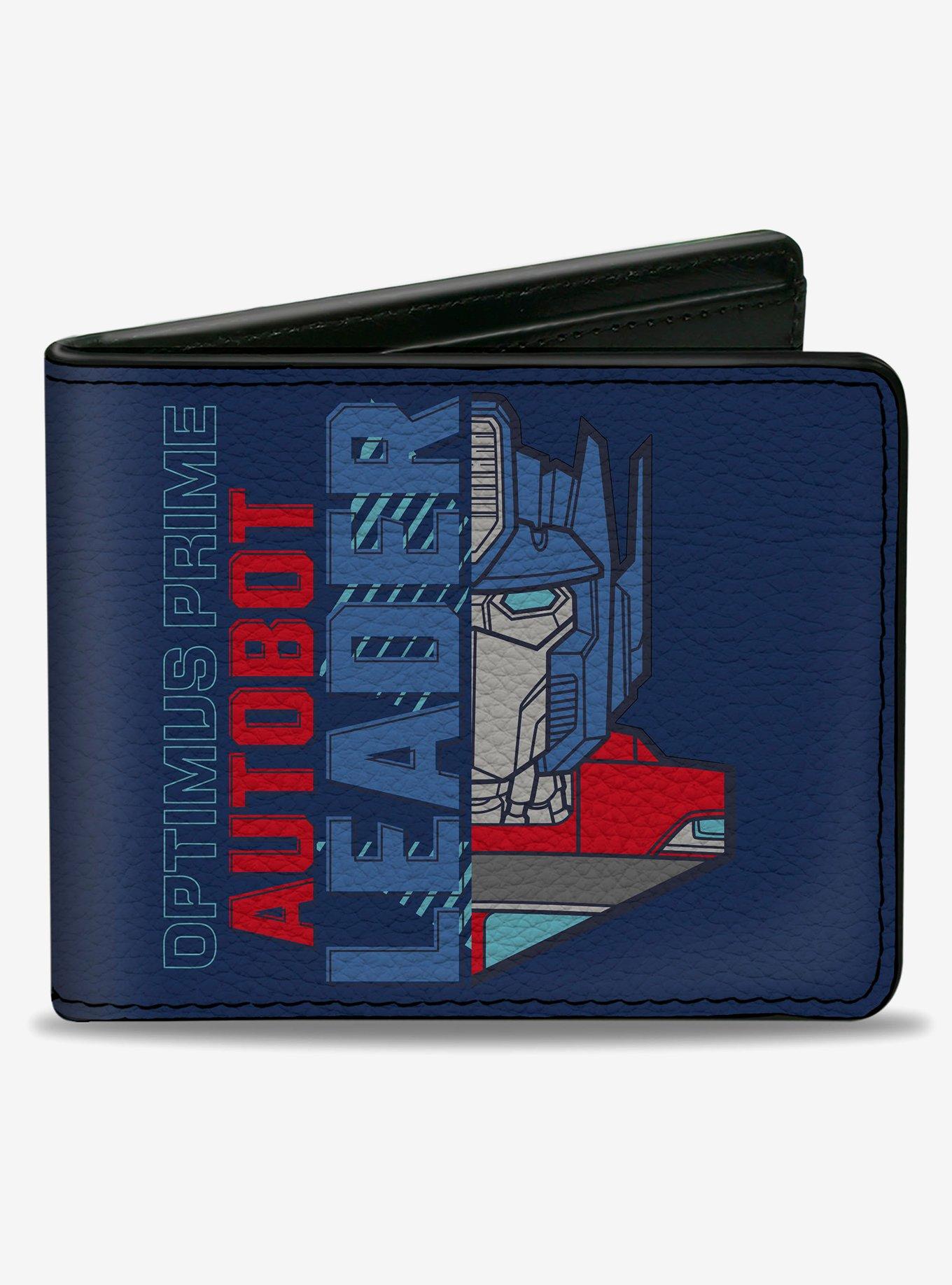 Transformers Optimus Prime Autobot Ready To Roll Out Blues Bifold Wallet, , hi-res