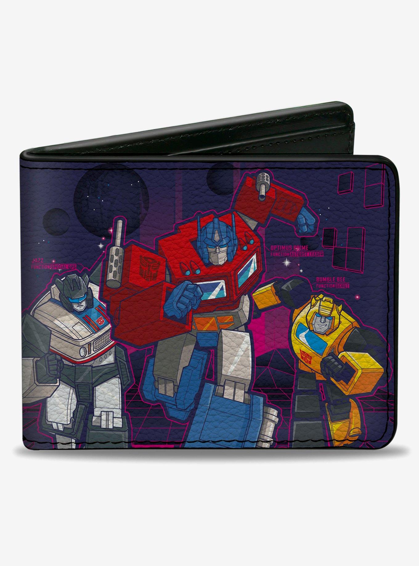 Transformers Autobots Roll Out Group Pose Blues Bifold Wallet, , hi-res