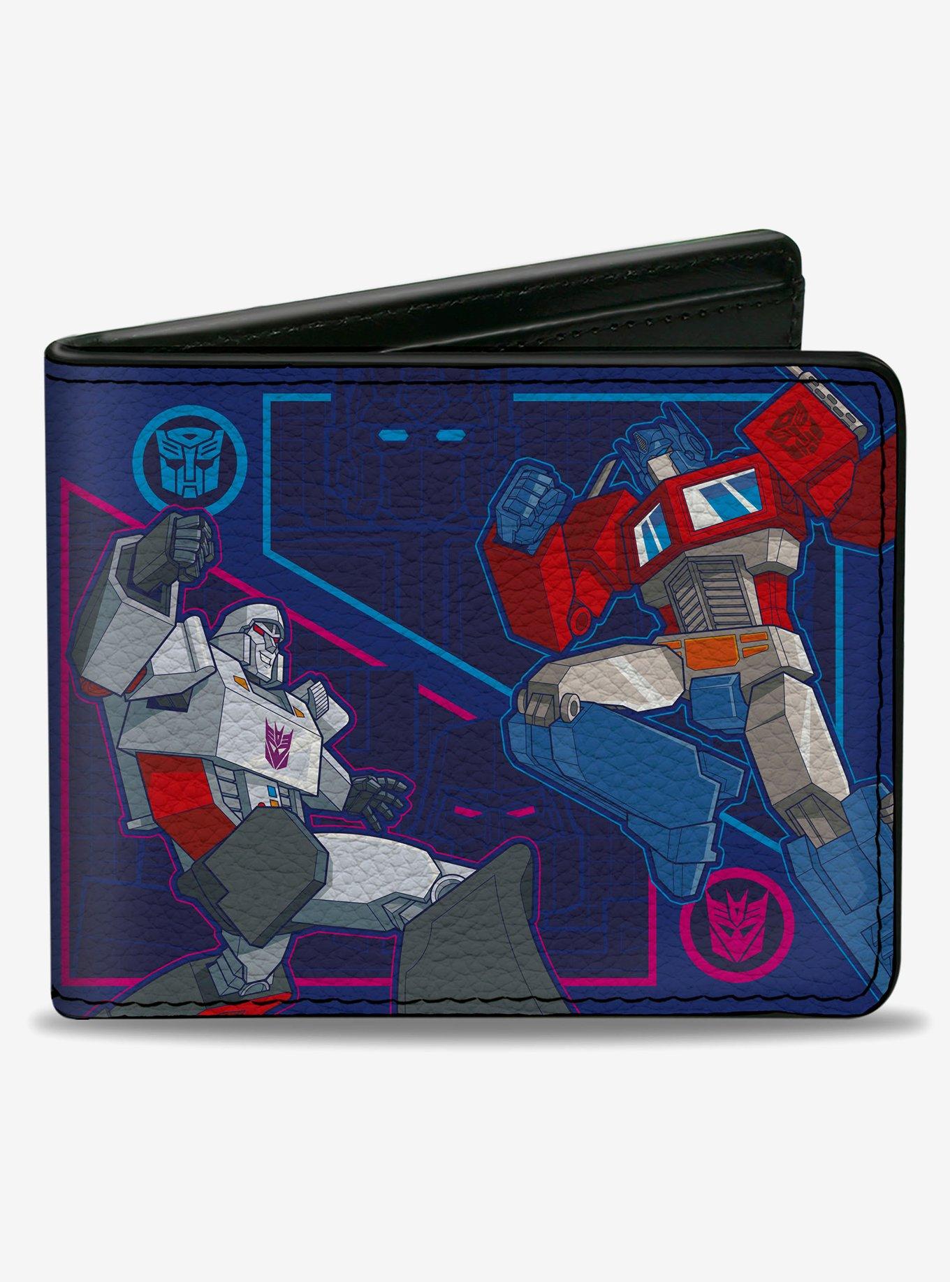 Transformers Autobots Decepticons Robots in Disguise Blues Bifold Wallet, , hi-res