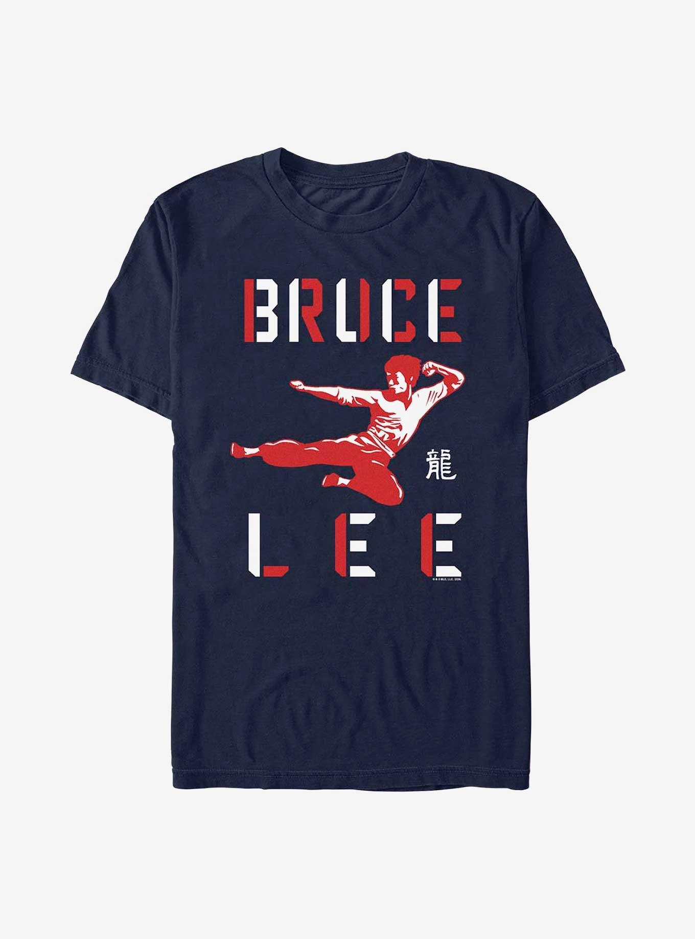 Bruce Lee Bruce Kick T-Shirt, , hi-res