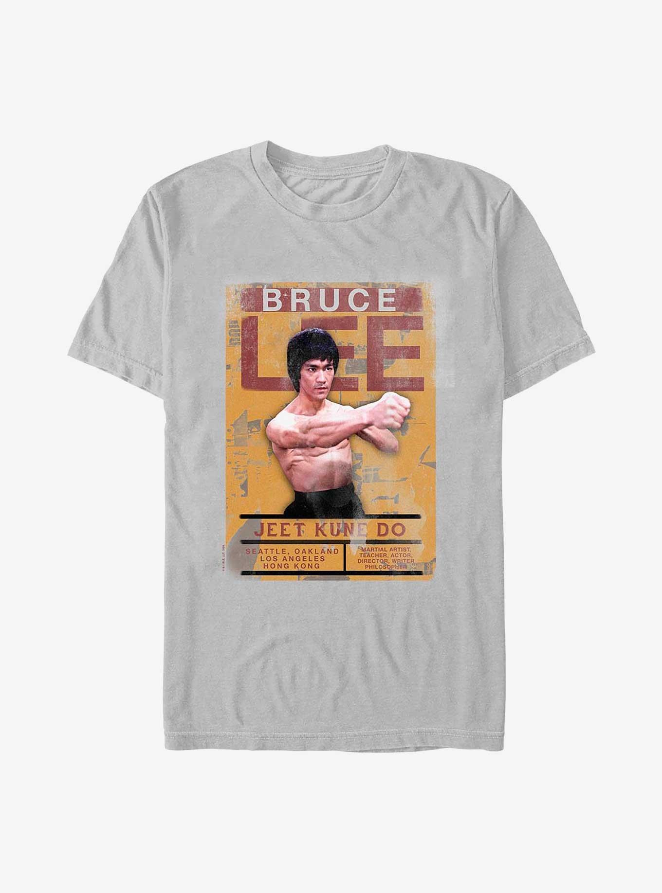 Bruce Lee Dragon Games T-Shirt, SILVER, hi-res