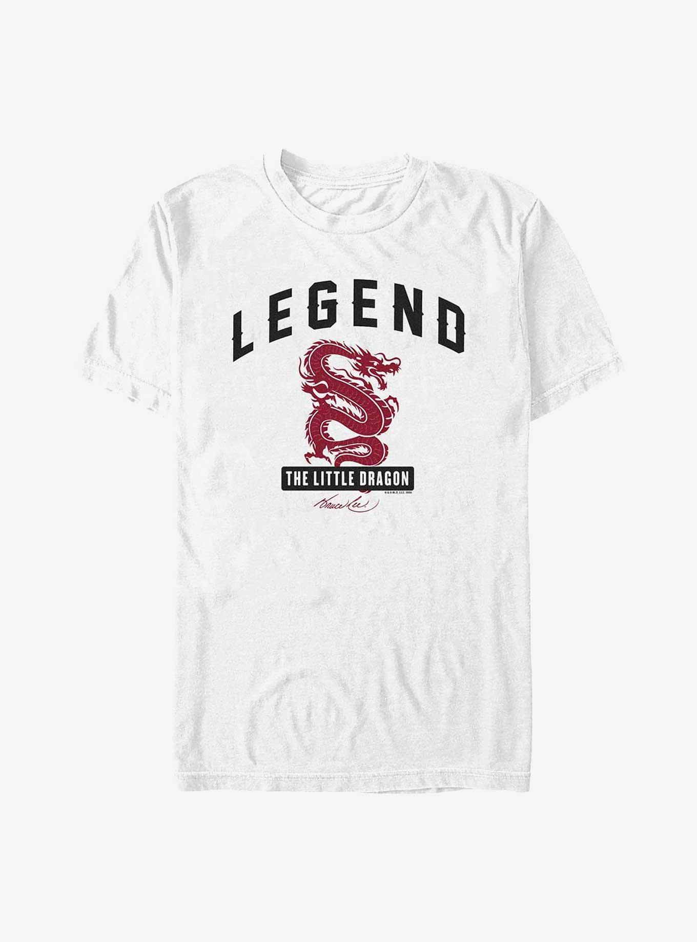 Bruce Lee Legend The Little Dragon T-Shirt, WHITE, hi-res