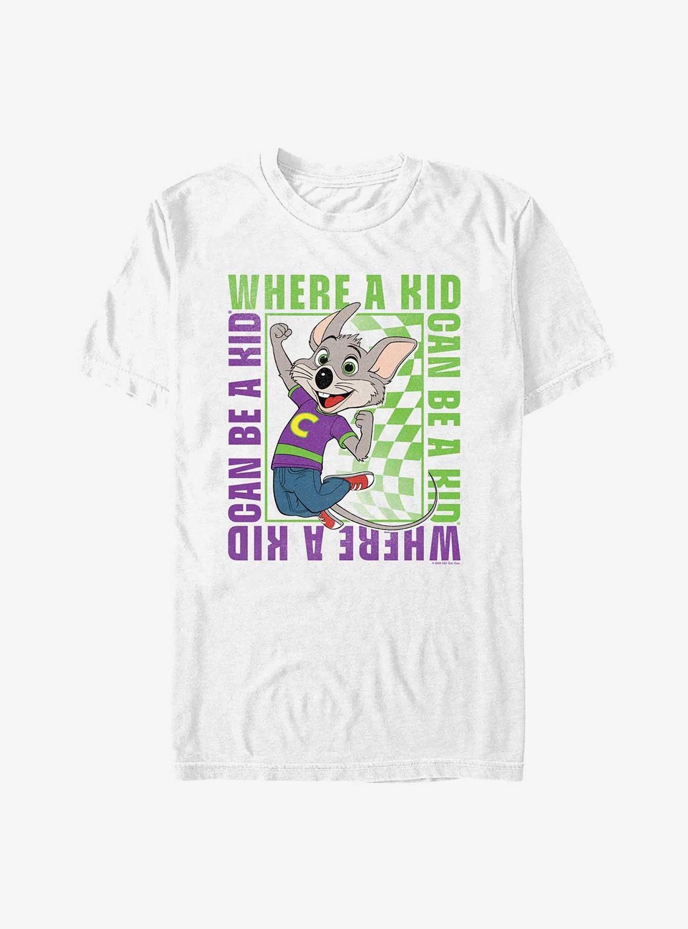 Chuck E Cheese Where Kids Are Kids T-Shirt, , hi-res