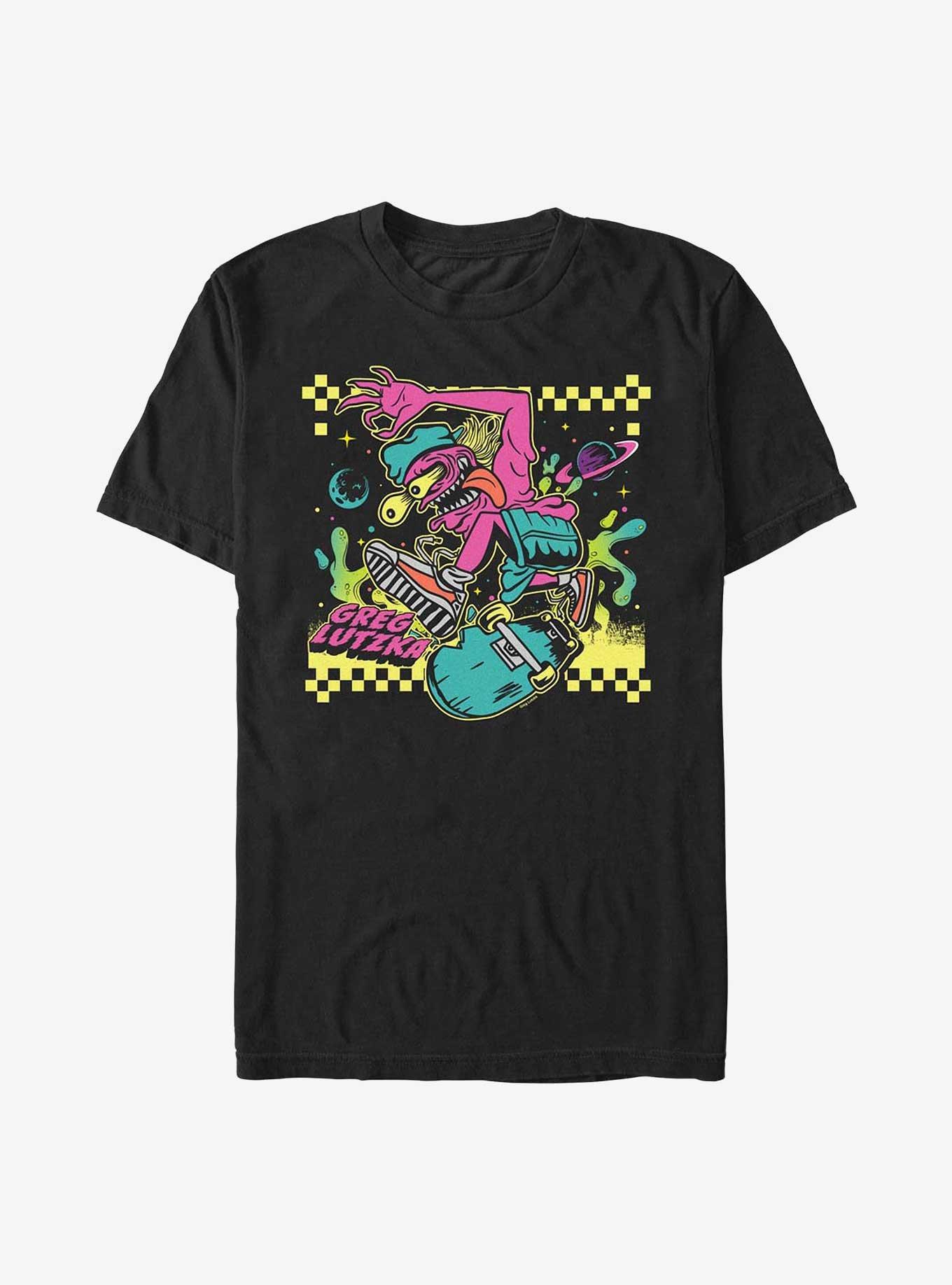 Greg Lutzka Pink Man T-Shirt, BLACK, hi-res