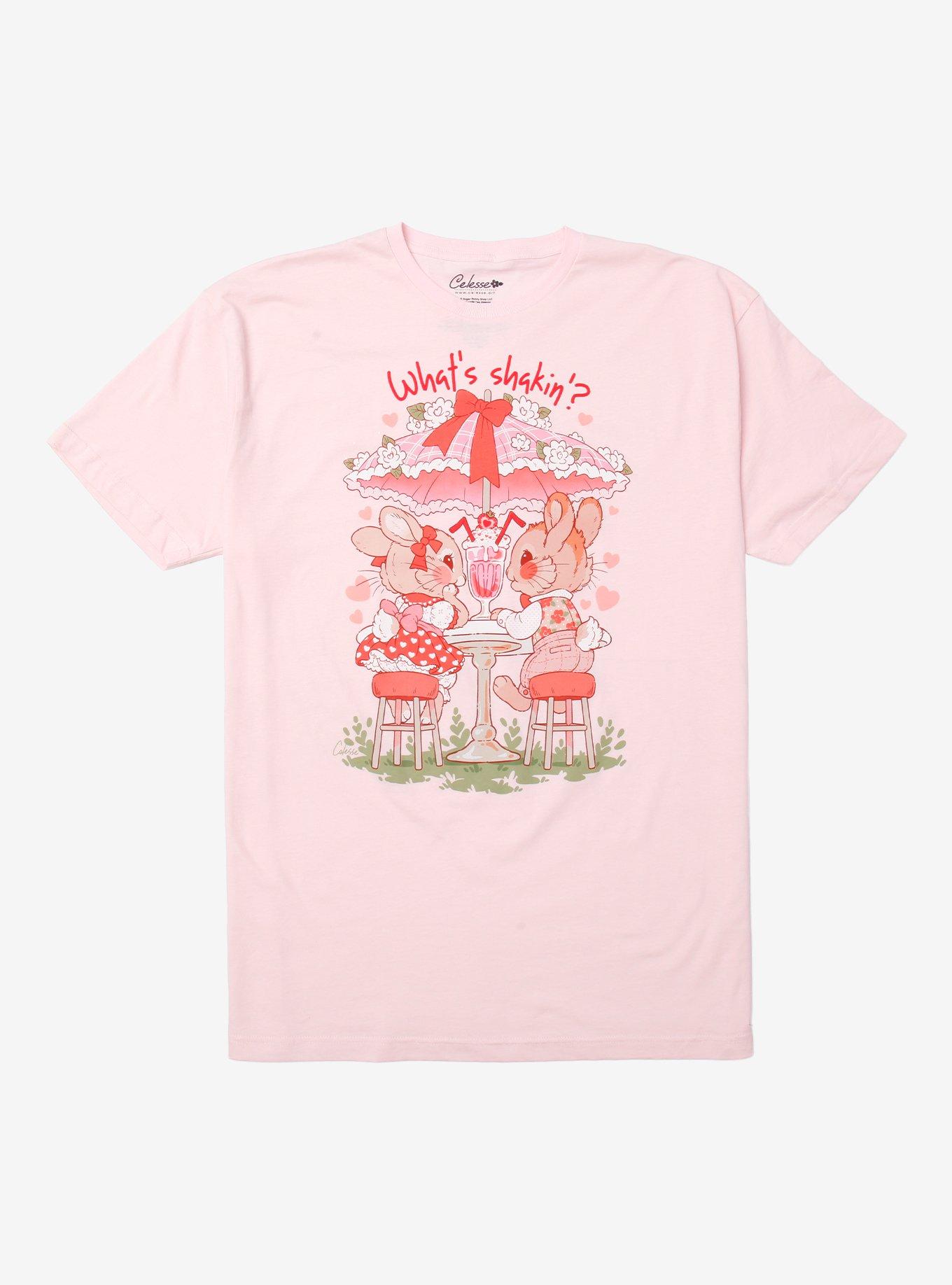 Bunny What's Shakin T-Shirt By Lil Celesse, , hi-res