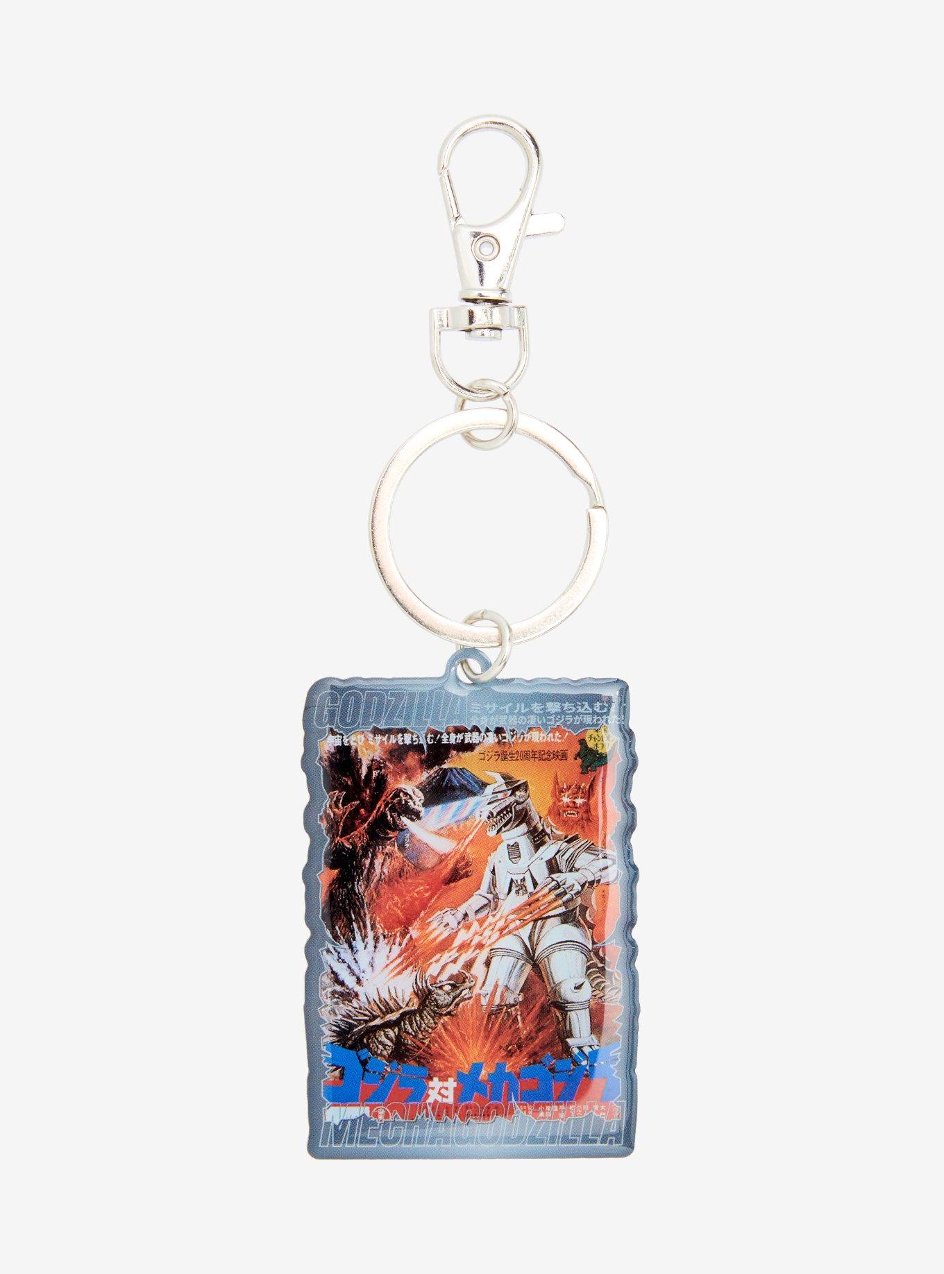 Godzilla vs. Mechagodzilla Movie Poster Keychain, , hi-res