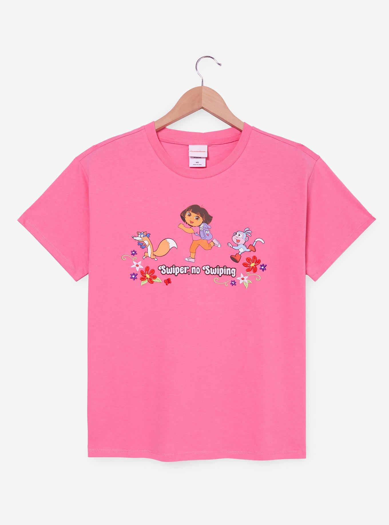 Dora the Explorer Swiper, No Swiping Women's T-Shirt — BoxLunch Exclusive, , hi-res