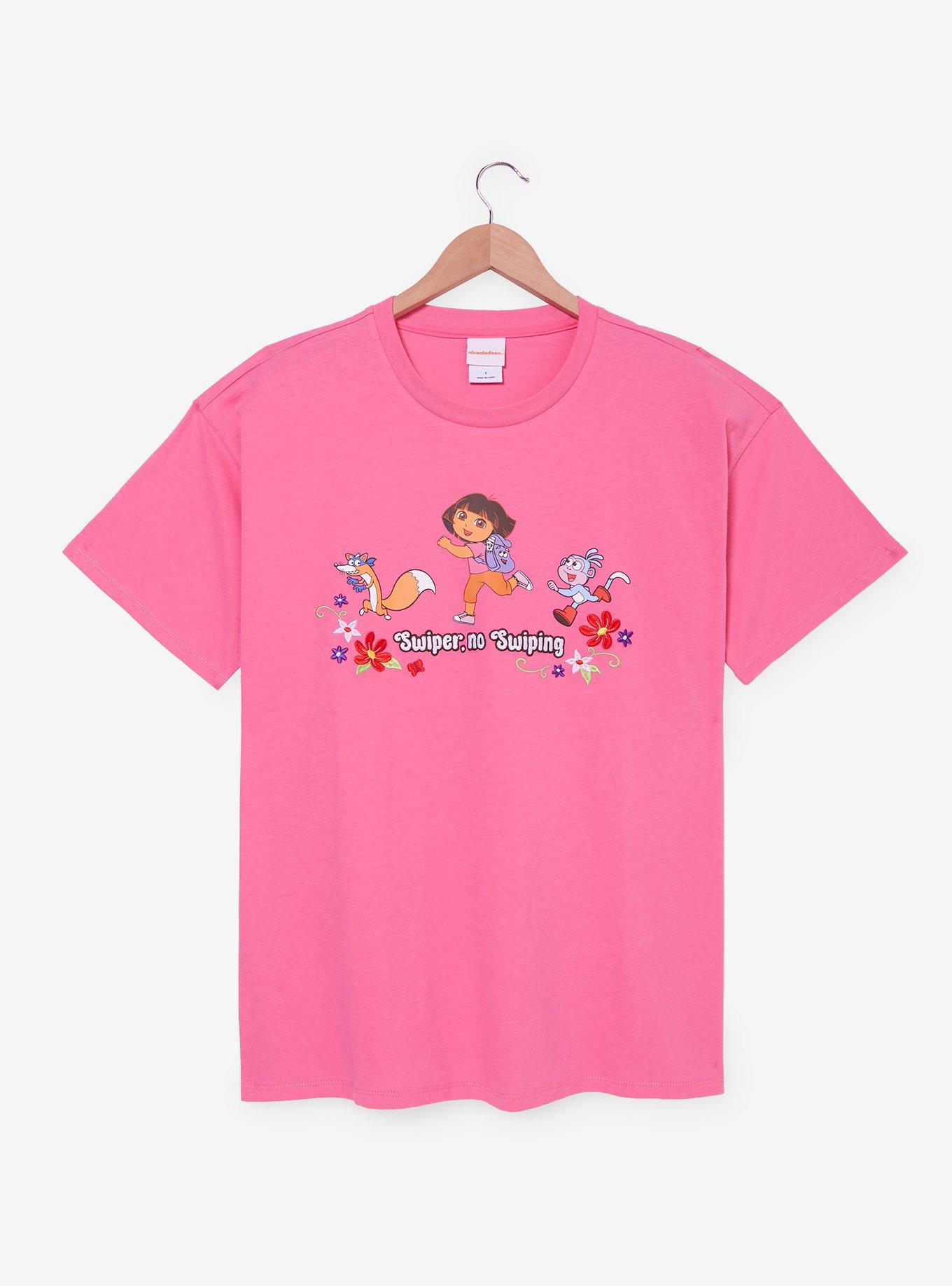Dora the Explorer Swiper, No Swiping Women's Plus Size T-Shirt — BoxLunch Exclusive, , hi-res