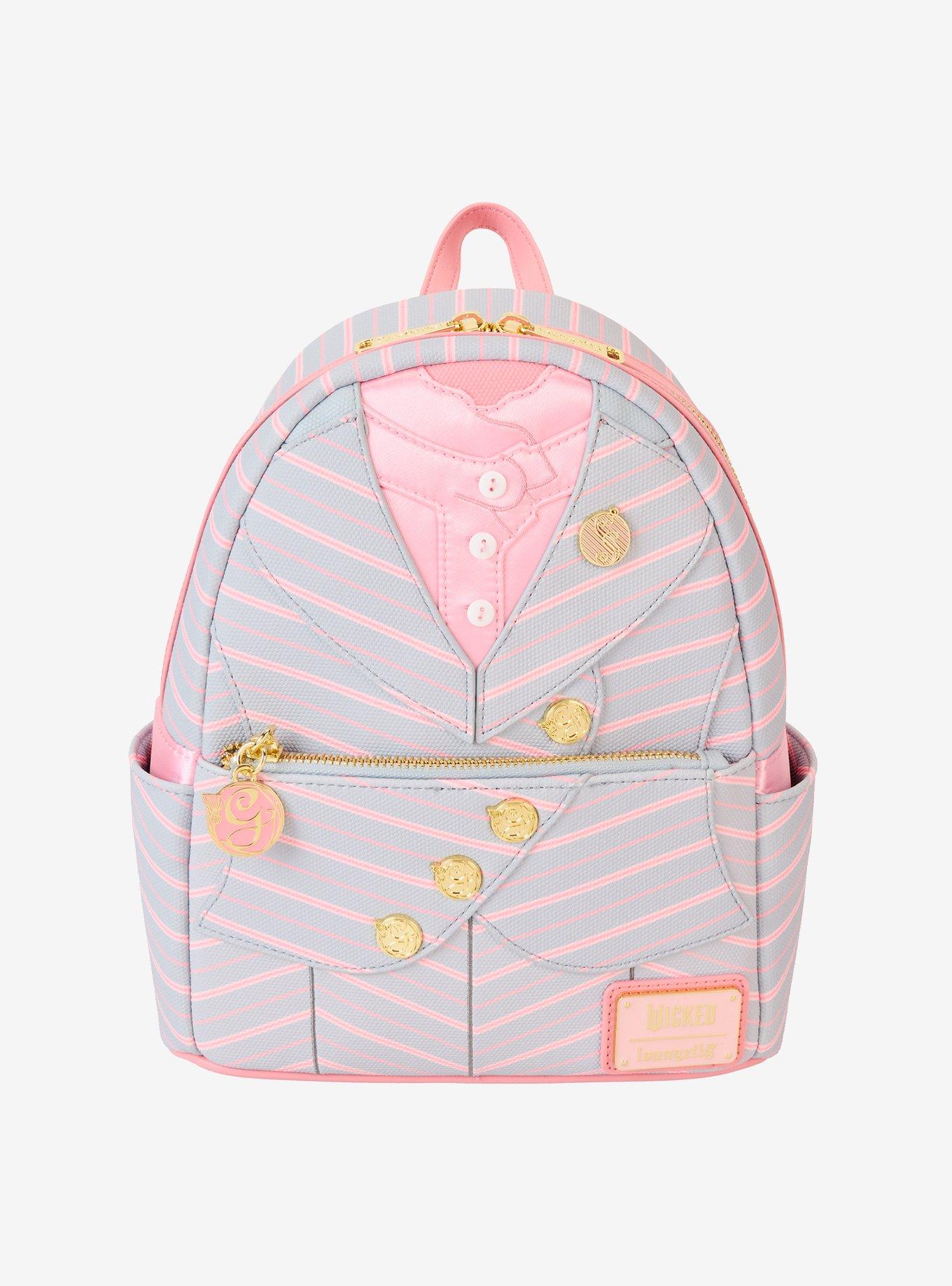 Loungefly Wicked Glinda Shiz University Uniform Mini Backpack, , hi-res